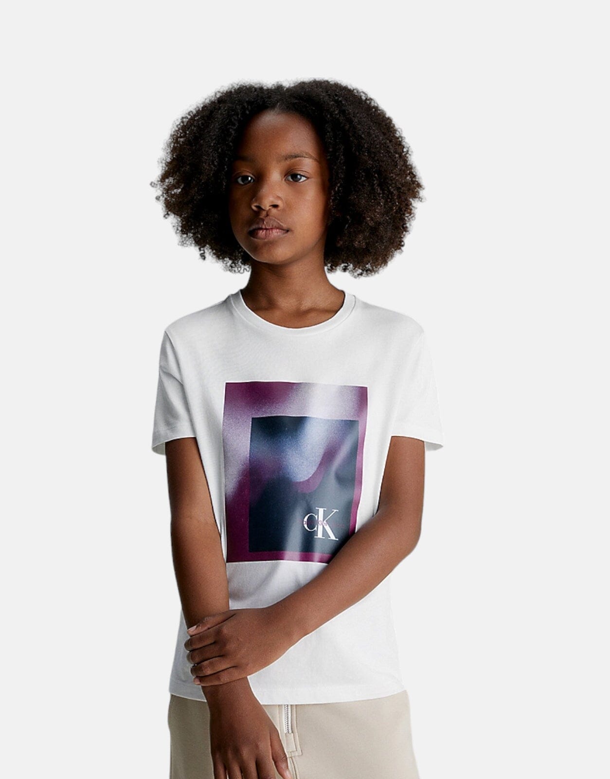Calvin Klein Kids Hyper Spray Monogram T-Shirt