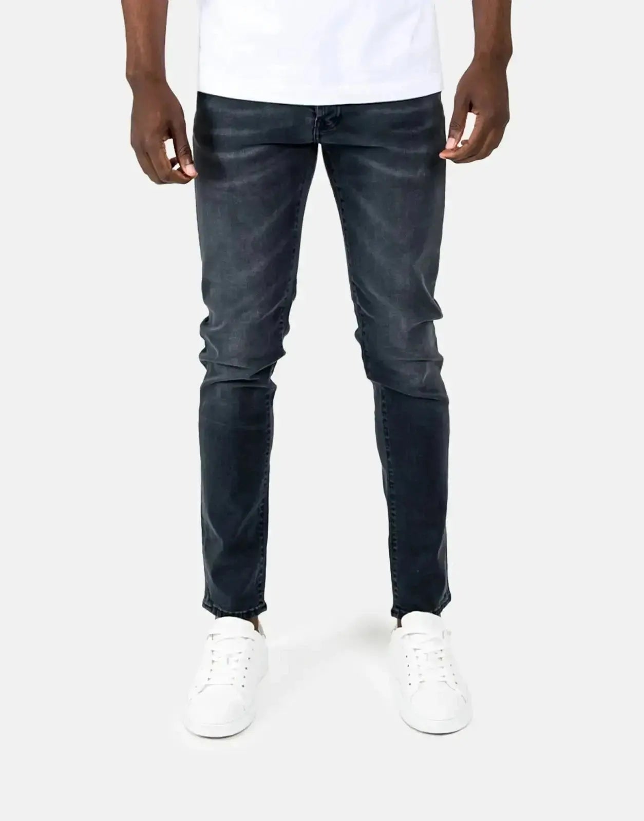 Les Hommes Black Printed Jeans - Subwear