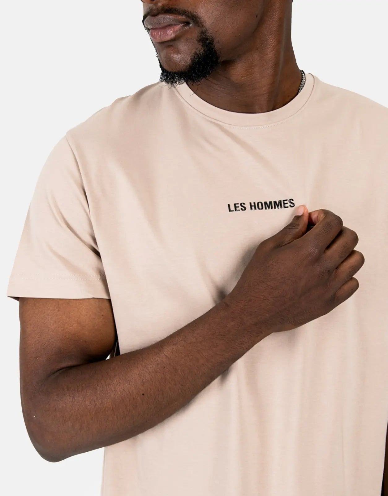 Les Hommes Centre Print Stone T-Shirt - Subwear
