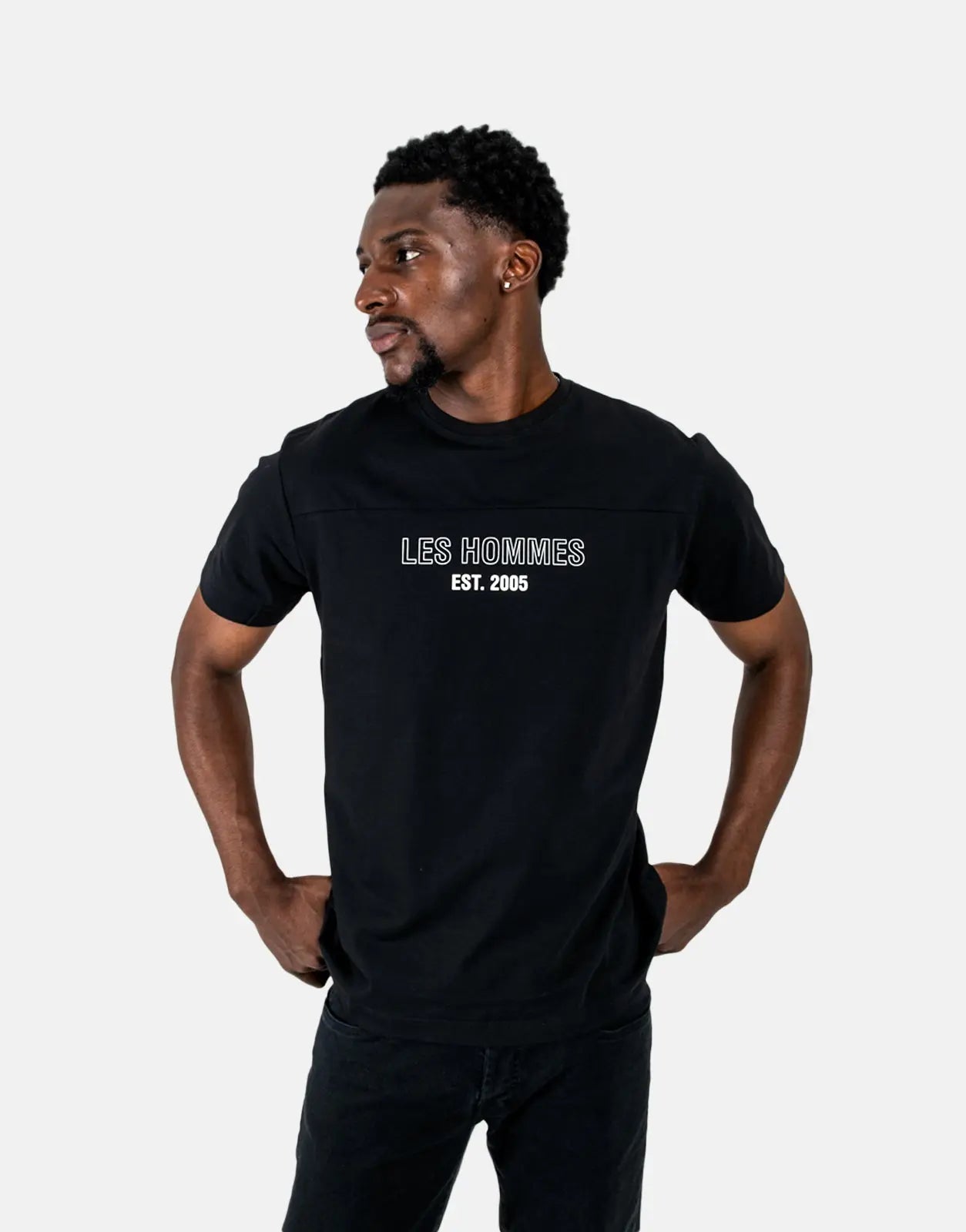 Les Hommes Est 2005 Black T-Shirt - Subwear