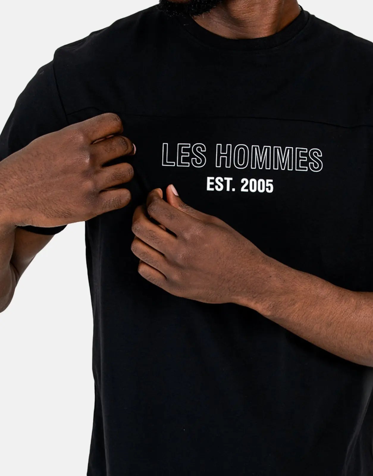 Les Hommes Est 2005 Black T-Shirt - Subwear