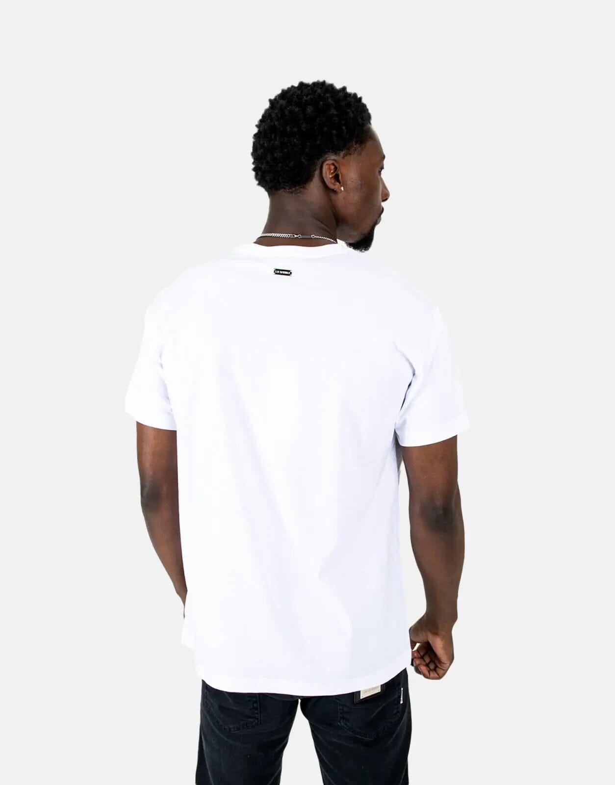 Les Hommes Statue White T-Shirt - Subwear