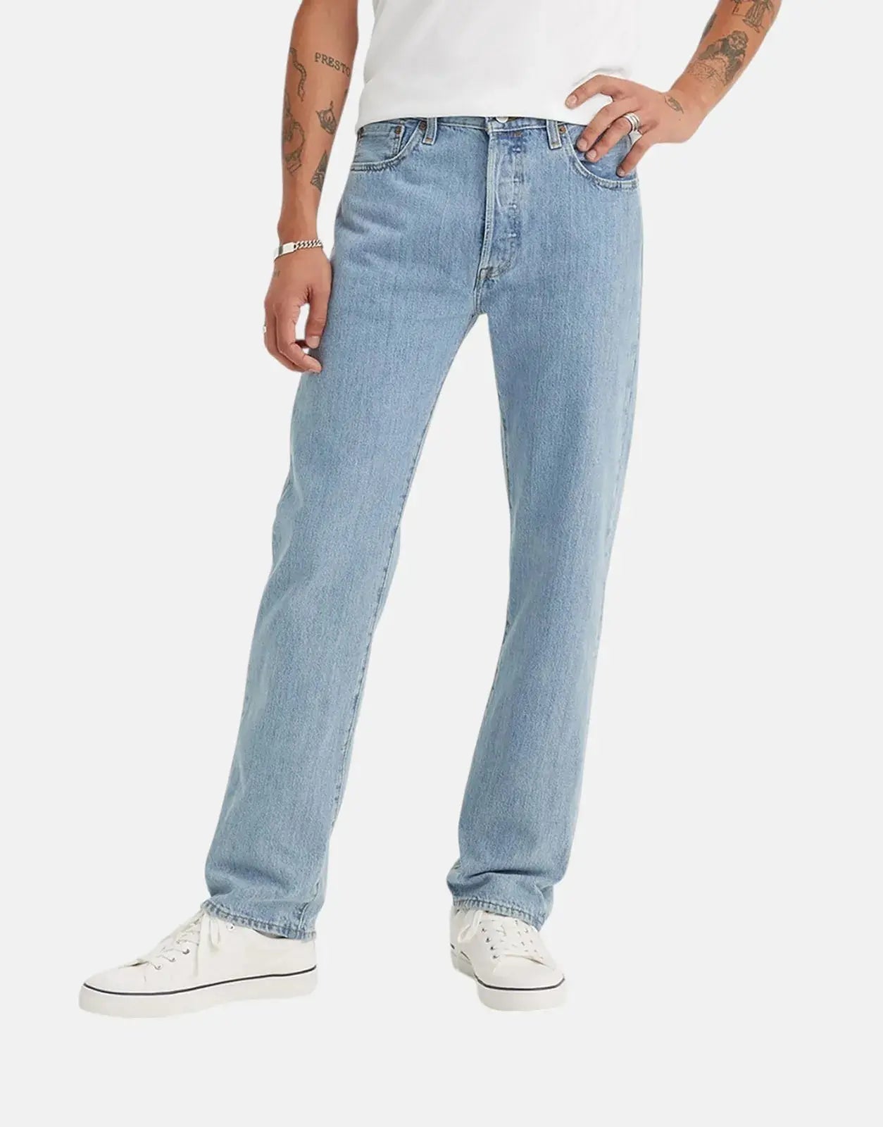 Levis Light Blue Stone Washed Jeans Levi's 501 Original Light