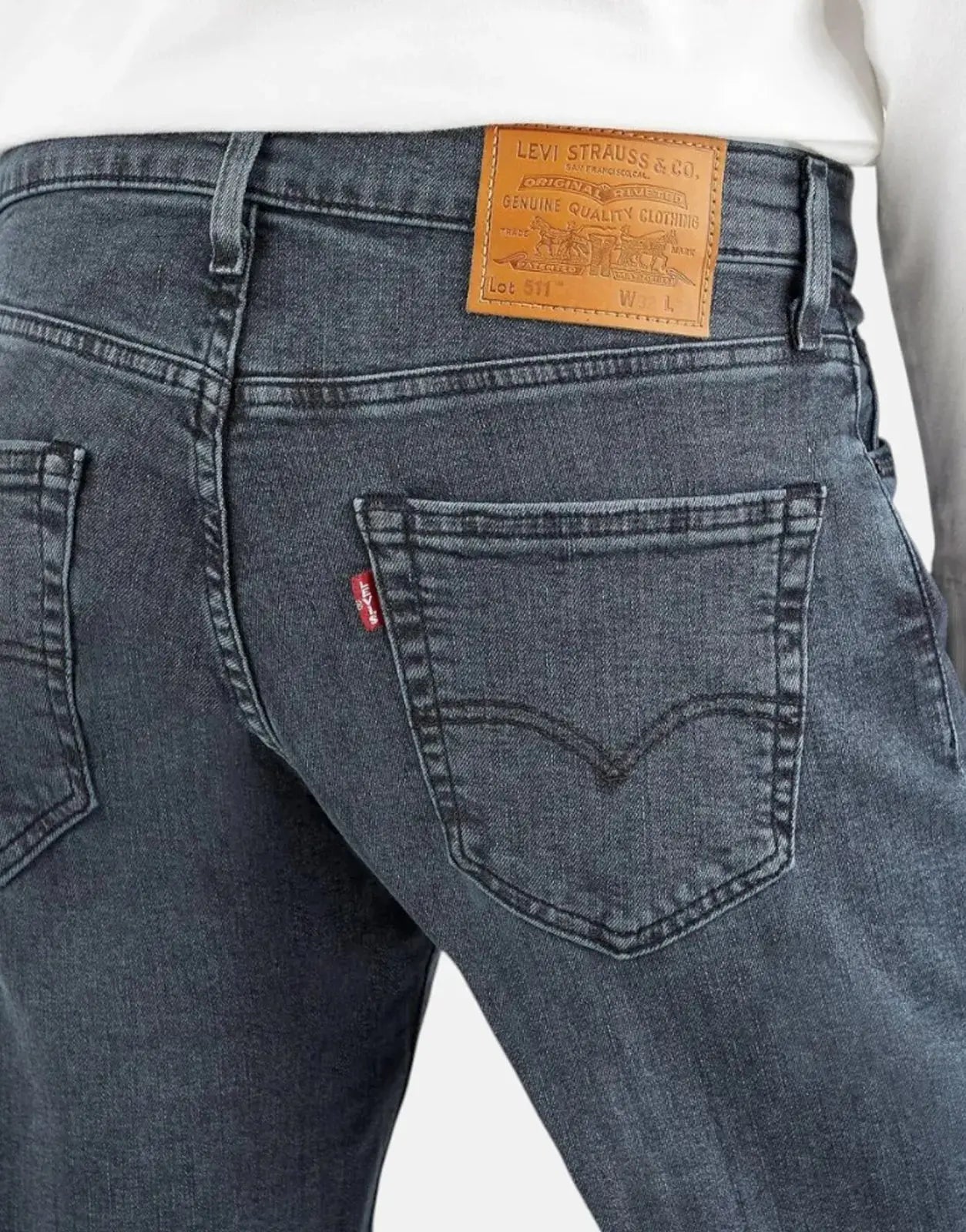Levi's 511 Slim Richmond Blue Black Jeans - Subwear