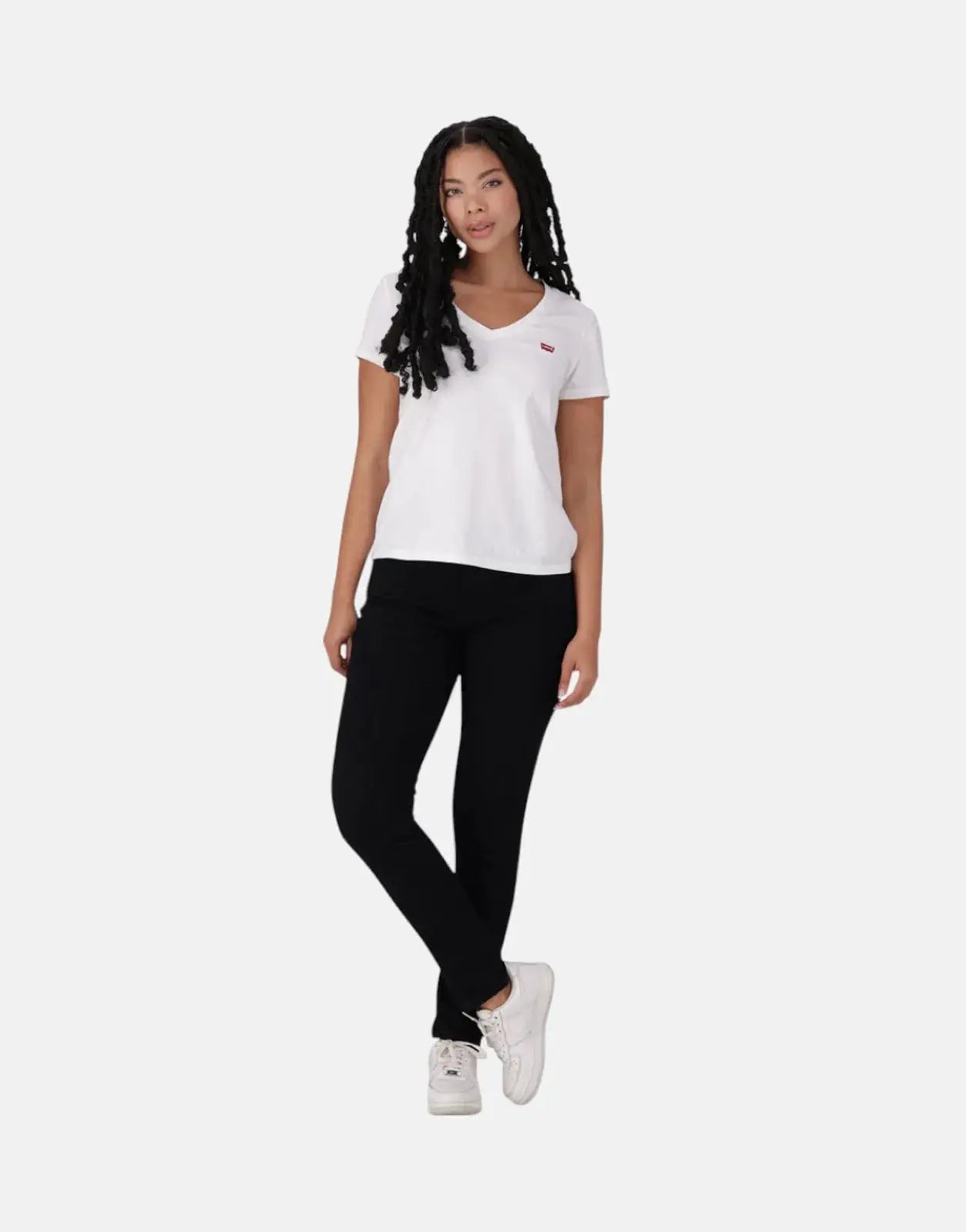 Levi's Curvy Hirise Super Skinny Black Saturation Jeans - Subwear