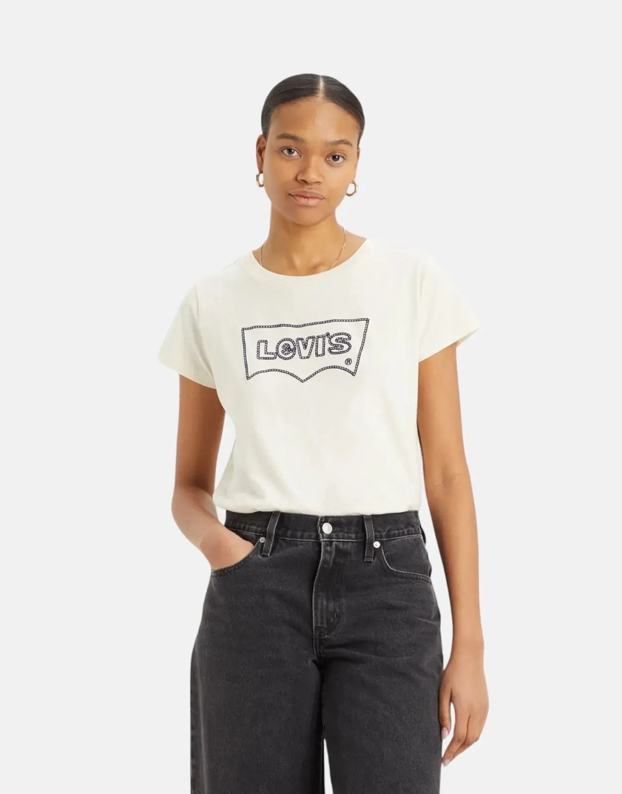 Levi's Graphic Boxy White Swan T-Shirt - Subwear