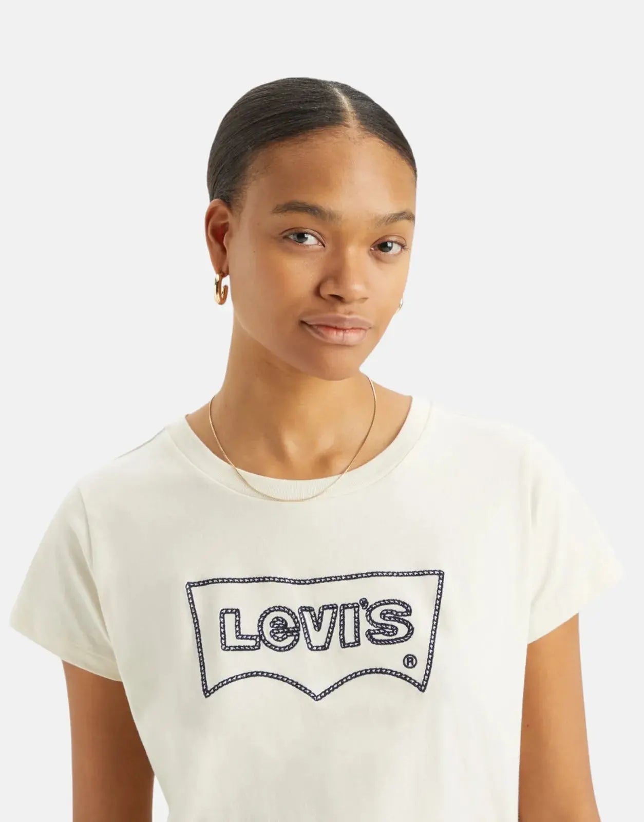Levi's Graphic Boxy White Swan T-Shirt - Subwear