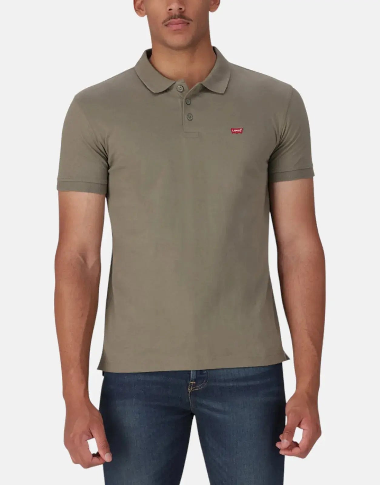 Levi's Housemark Deep Lichen Green Polo Shirt - Subwear