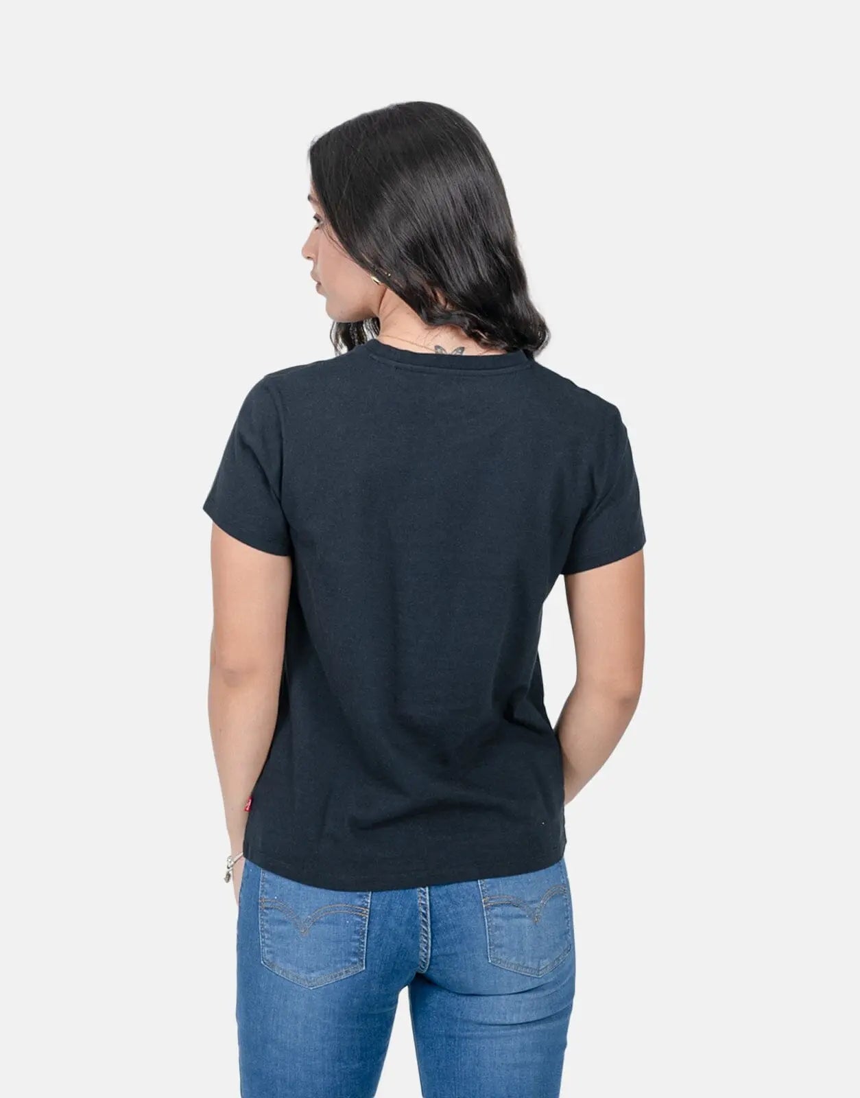 Levi's The Perfect Jet Black T-Shirt - Subwear