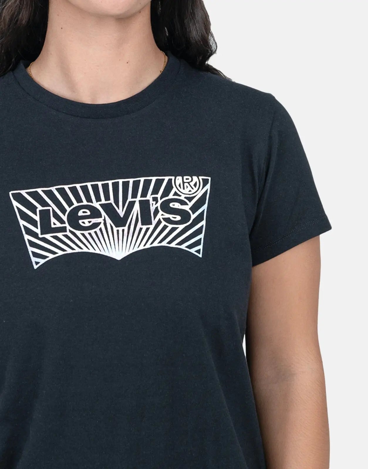 Levi's The Perfect Jet Black T-Shirt - Subwear