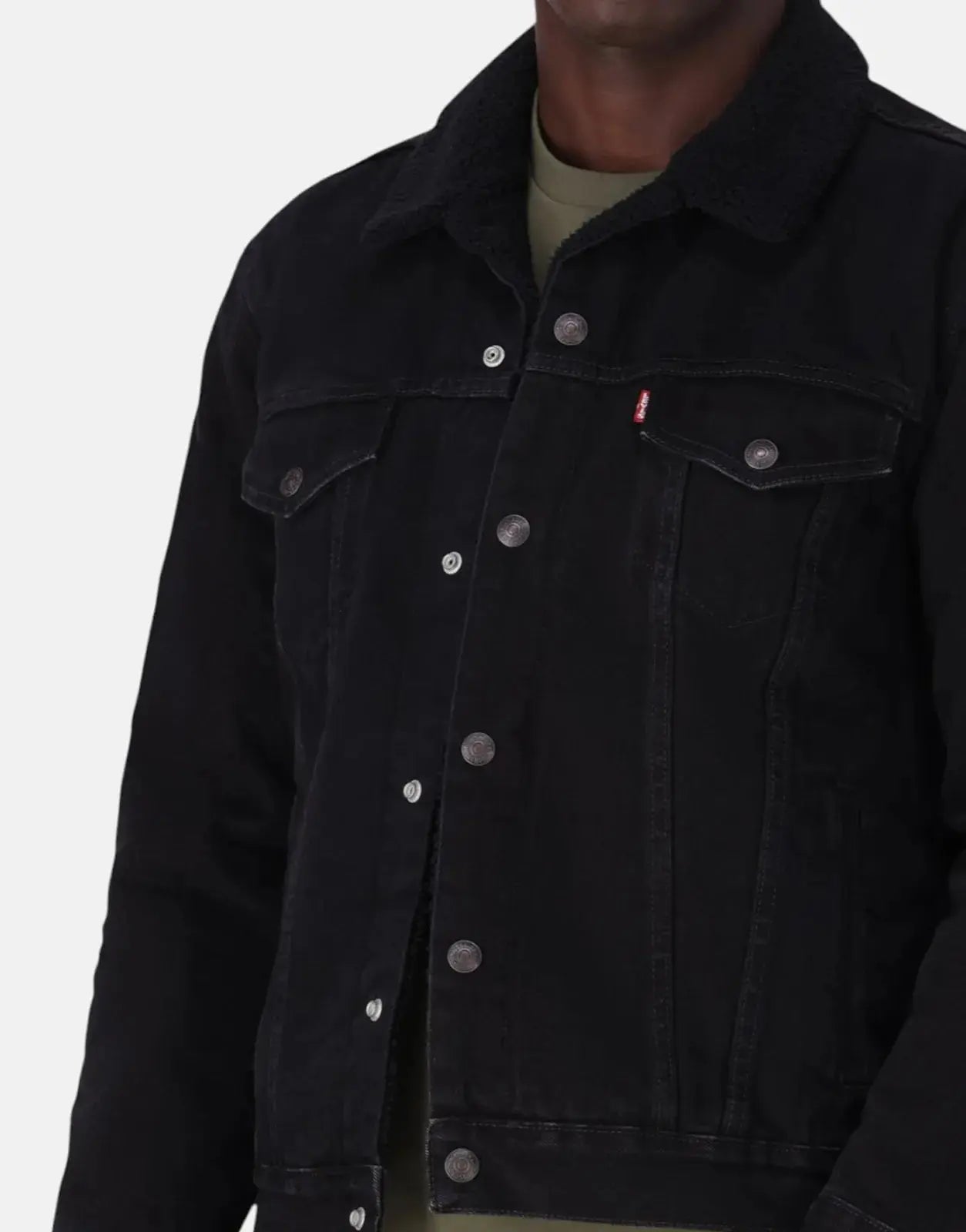 Levi's Type 3 Sherpa Berk Trucker Jacket - Subwear
