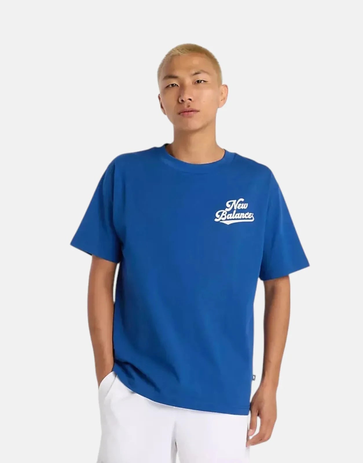 New Balance Athletics Legacy Galaxy Blue T-Shirt - Subwear