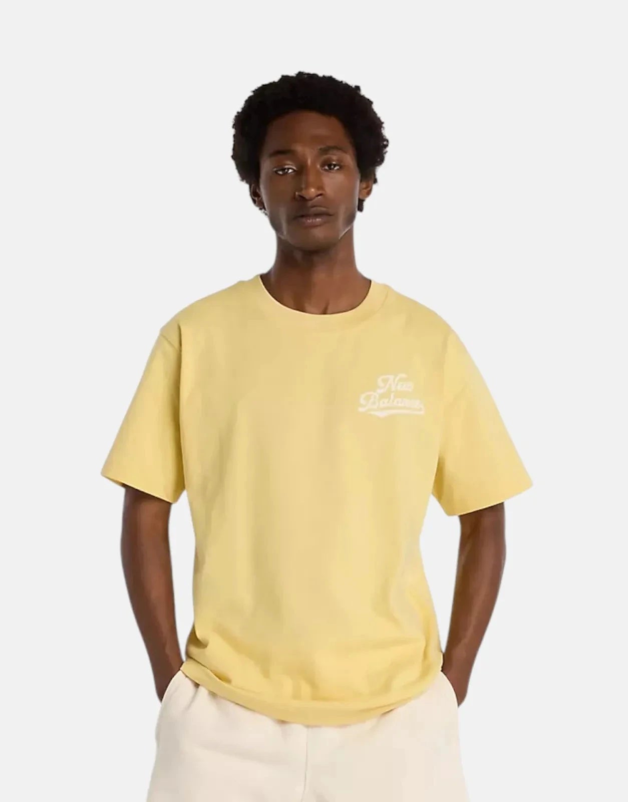 New Balance Athletics Legacy Hay Yellow T-Shirt - Subwear