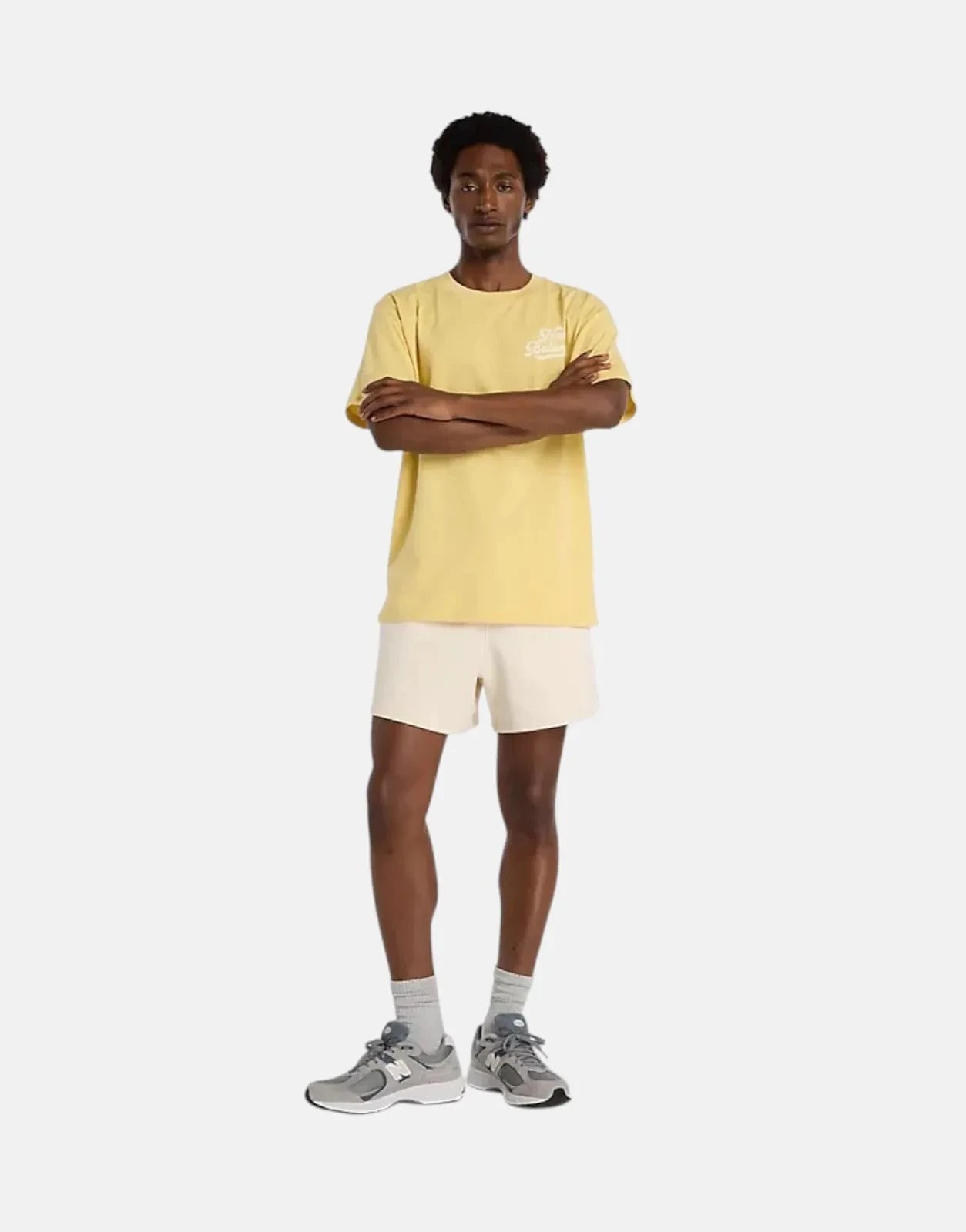 New Balance Athletics Legacy Hay Yellow T-Shirt - Subwear