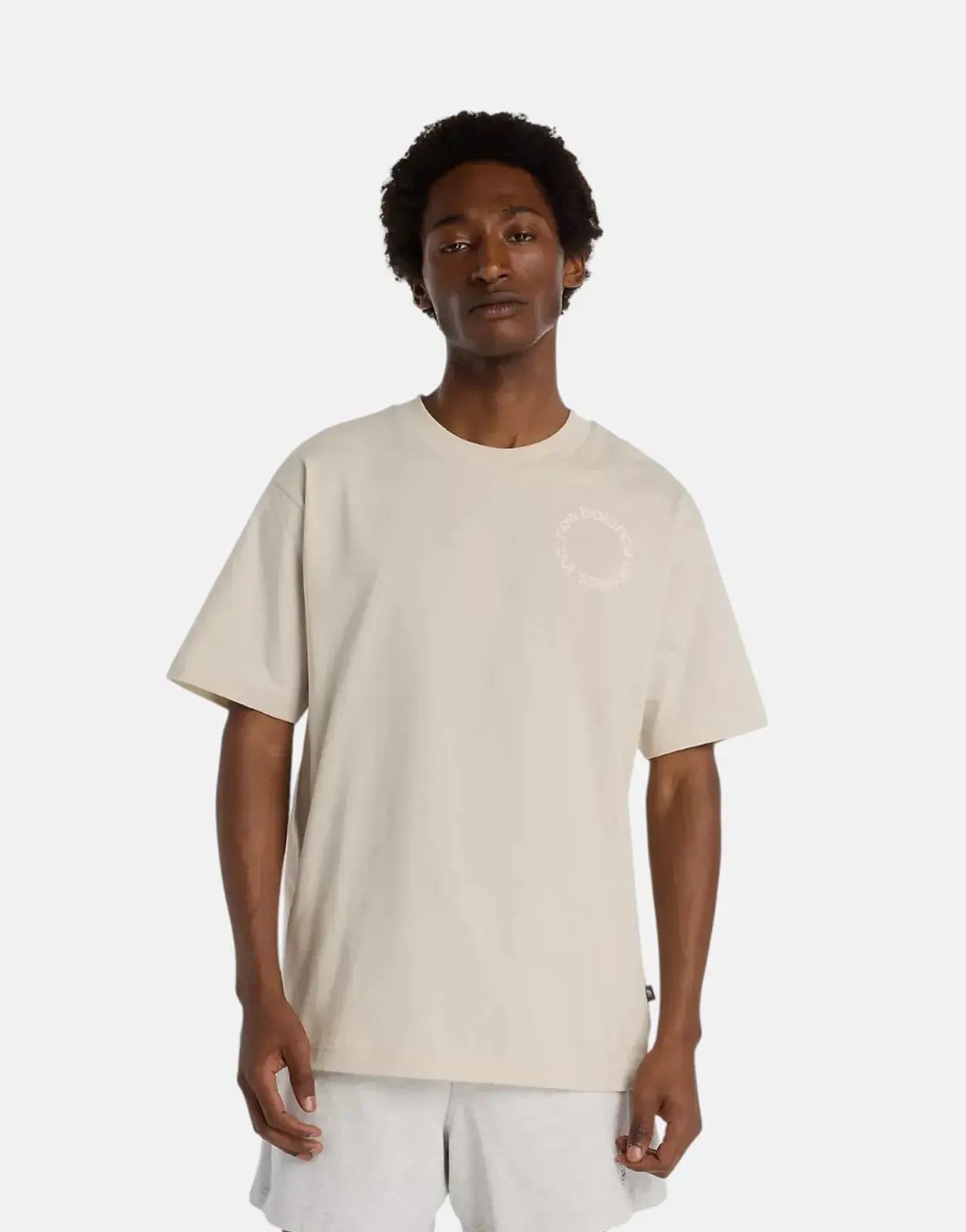 New Balance Circular Logo Timberwolf T-Shirt - Subwear