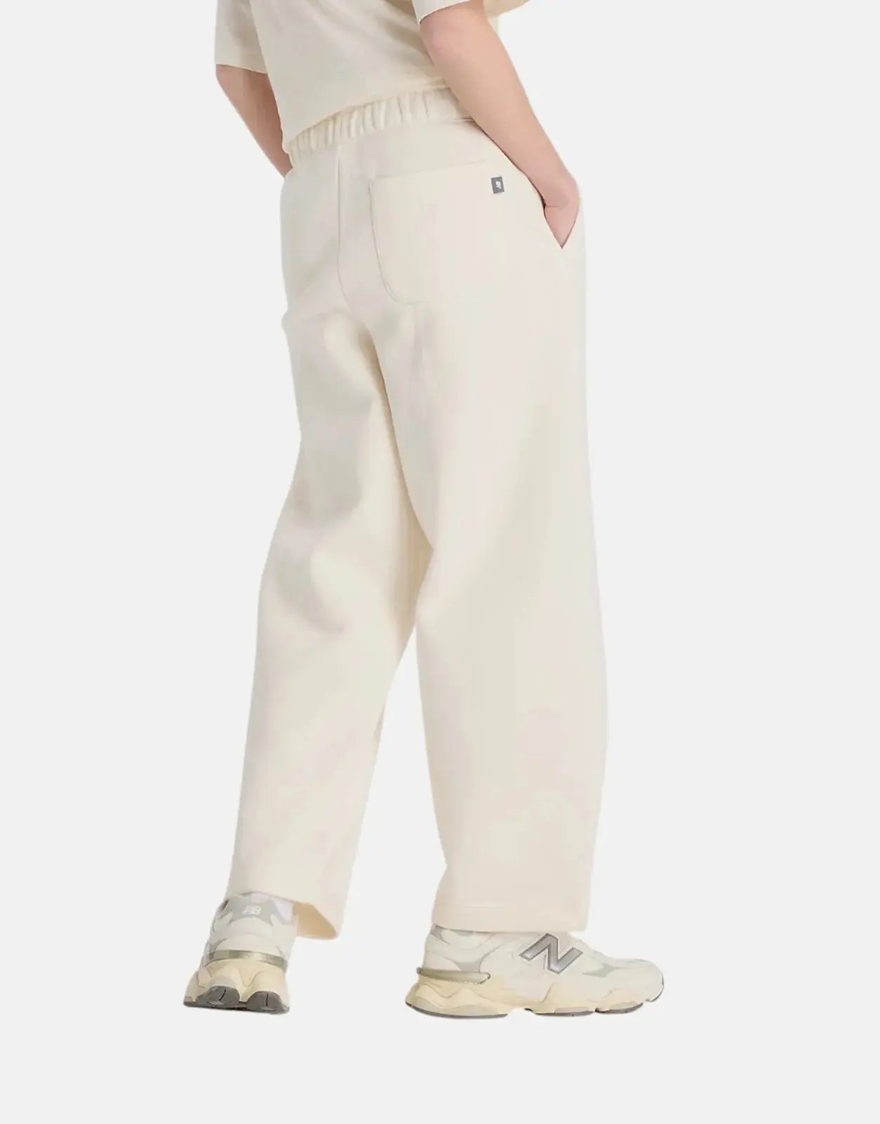 New Balance Linear Heritage Fleece Barrel Leg Permafrost Pants - Subwear