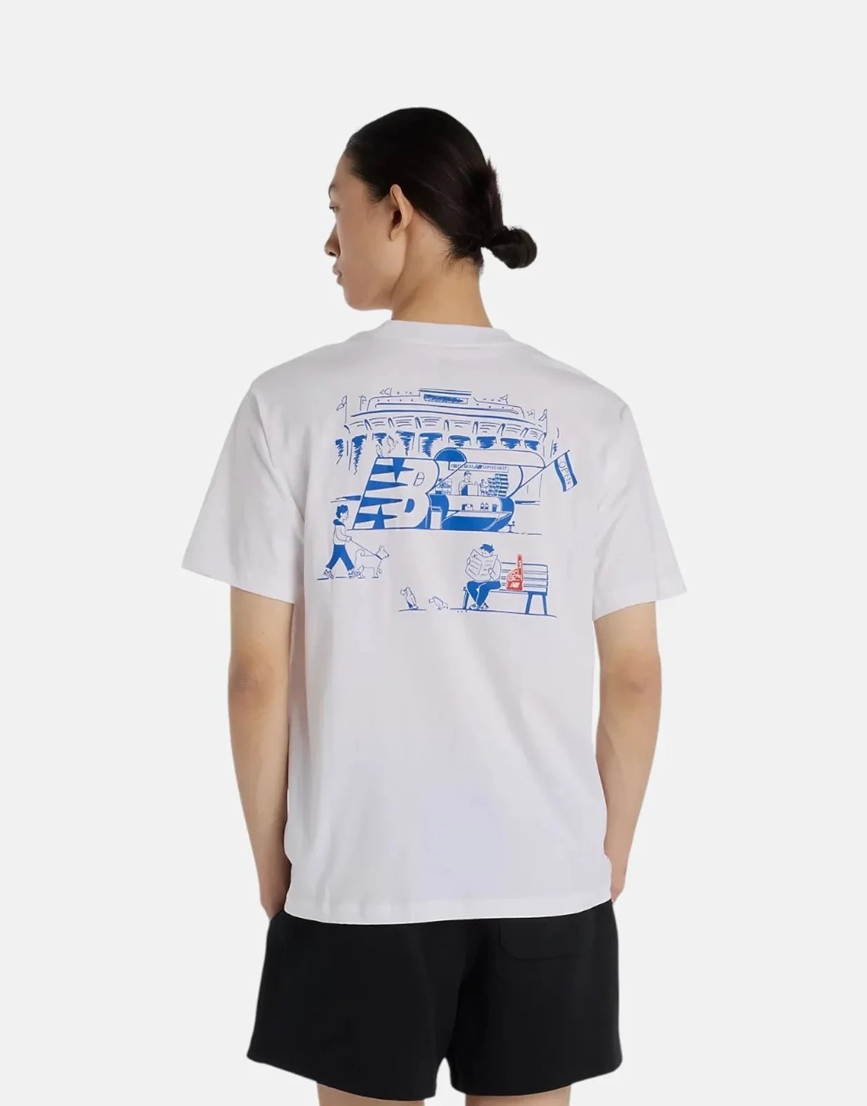 New Balance Stadium White T-Shirt - Subwear