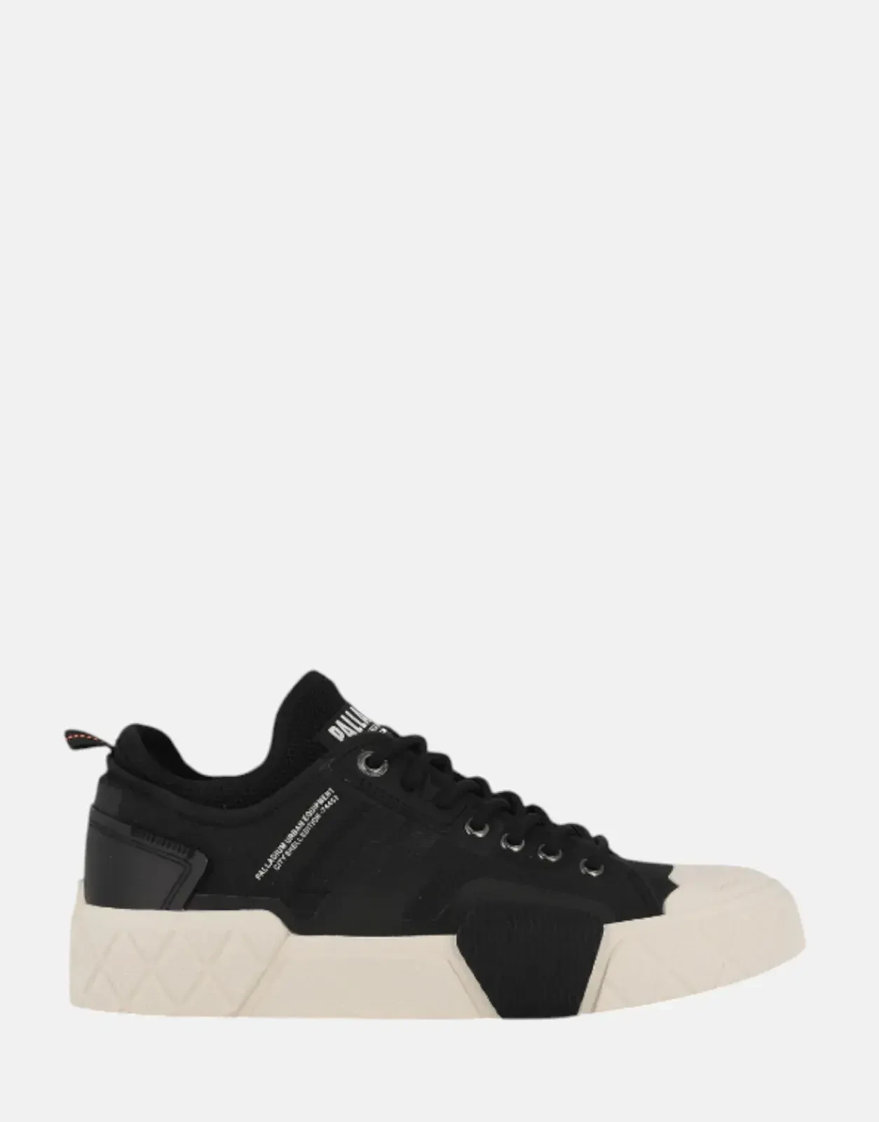 Palladium Ace City Shell Lo 2 Black Sneakers - Subwear