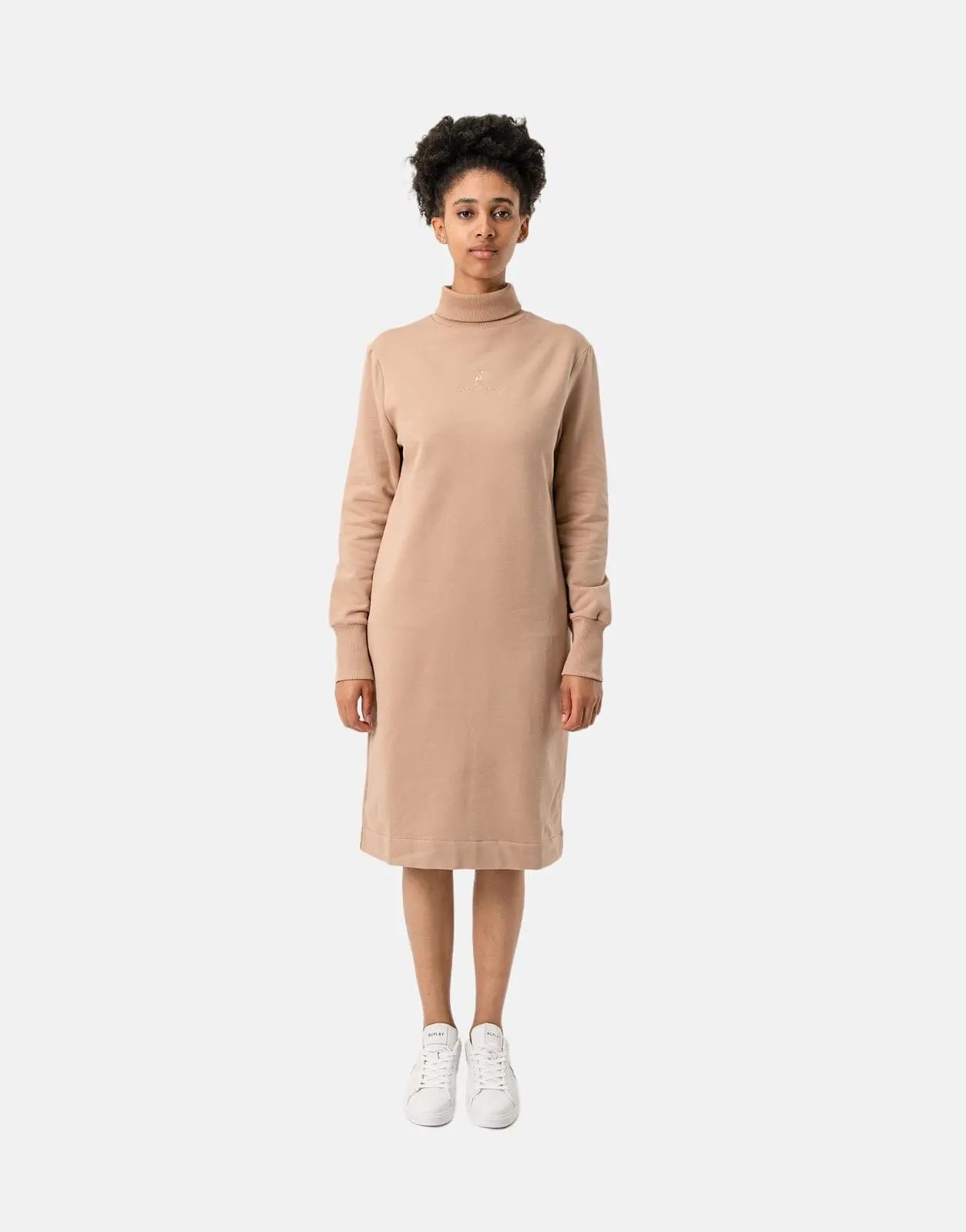 Polo Addison Sweater Dress Mocha - Subwear