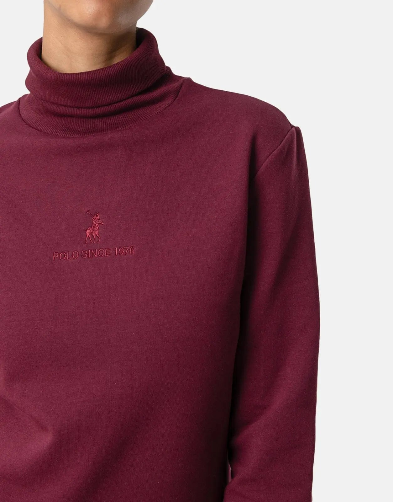Polo Addison Sweater Dress Wine - Subwear