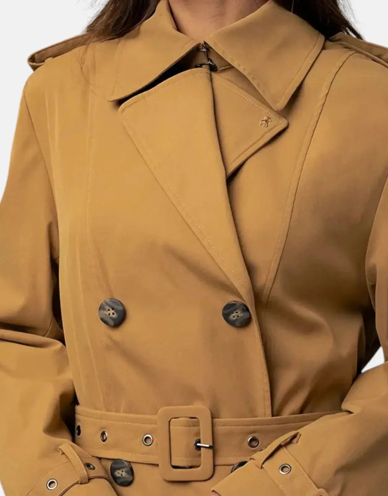 Polo Blake Camel Trench Coat - Subwear