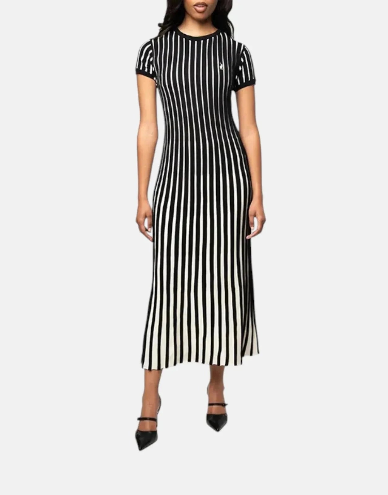 Polo Blake Knitted Black Dress - Subwear