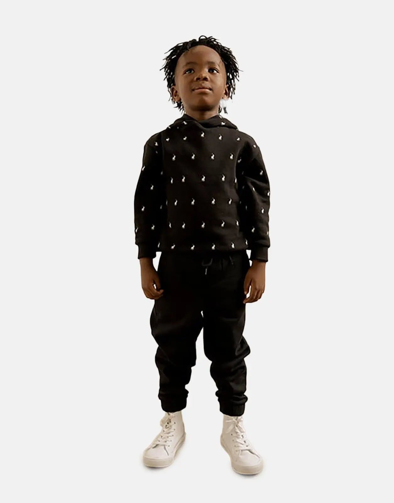 Polo Blake Monogram Black Hoody - Subwear