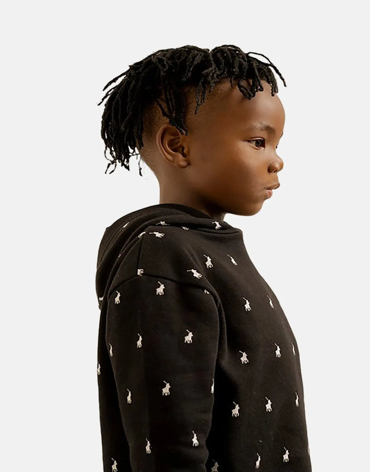 Polo Blake Monogram Black Hoody - Subwear