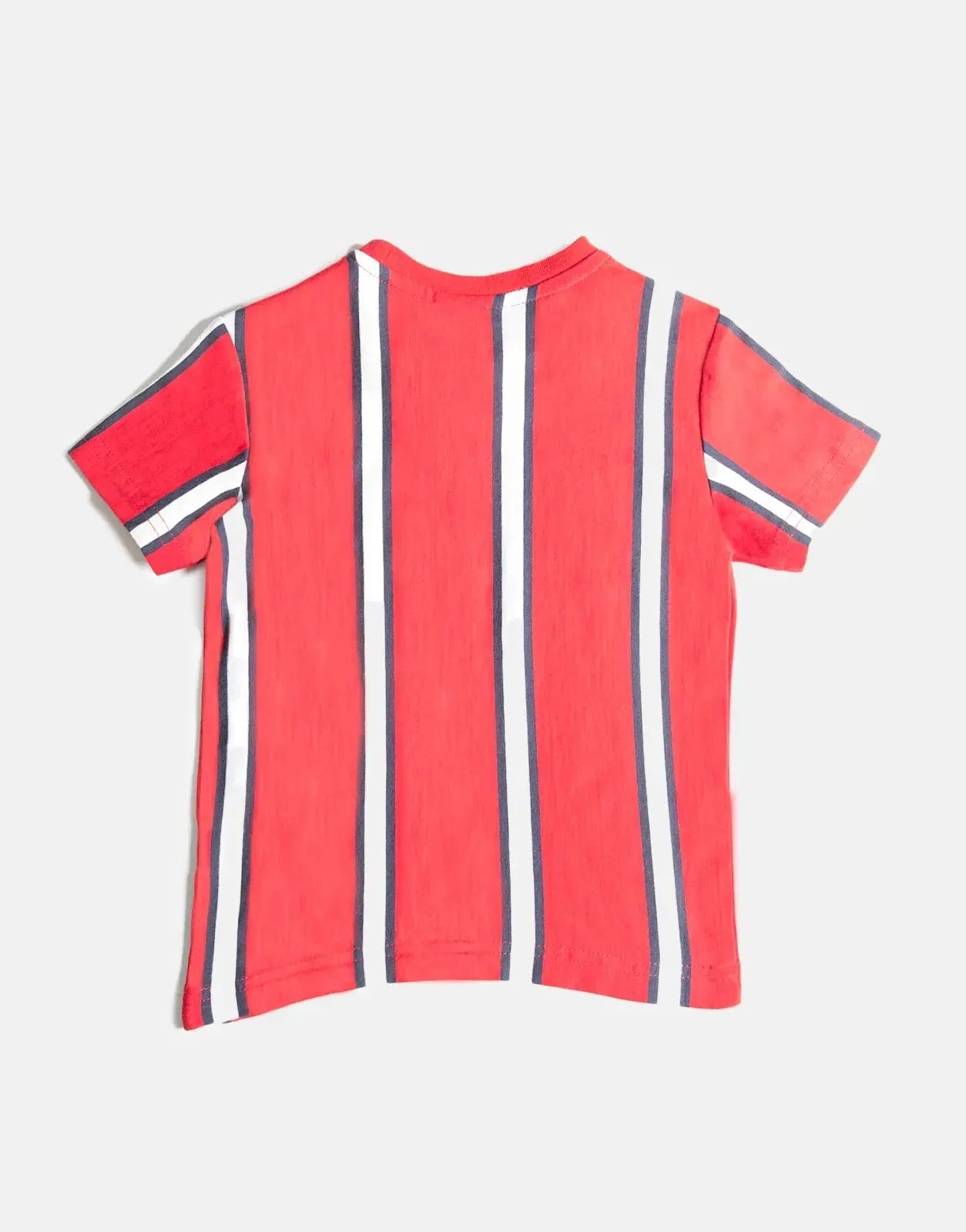 Polo Boys Blake Striped Samba Red T-Shirt - Subwear