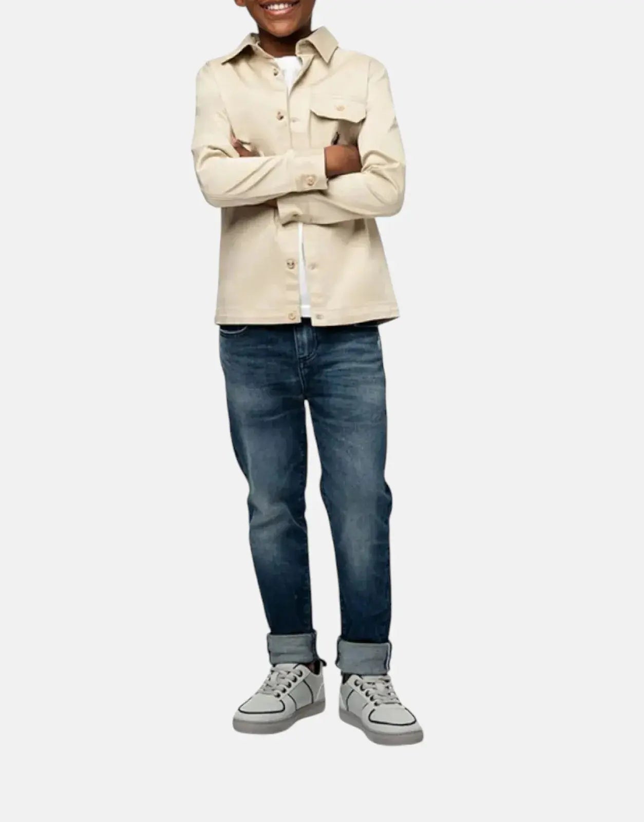 Polo Boys Dumisani Twill Sand Shacket - Subwear