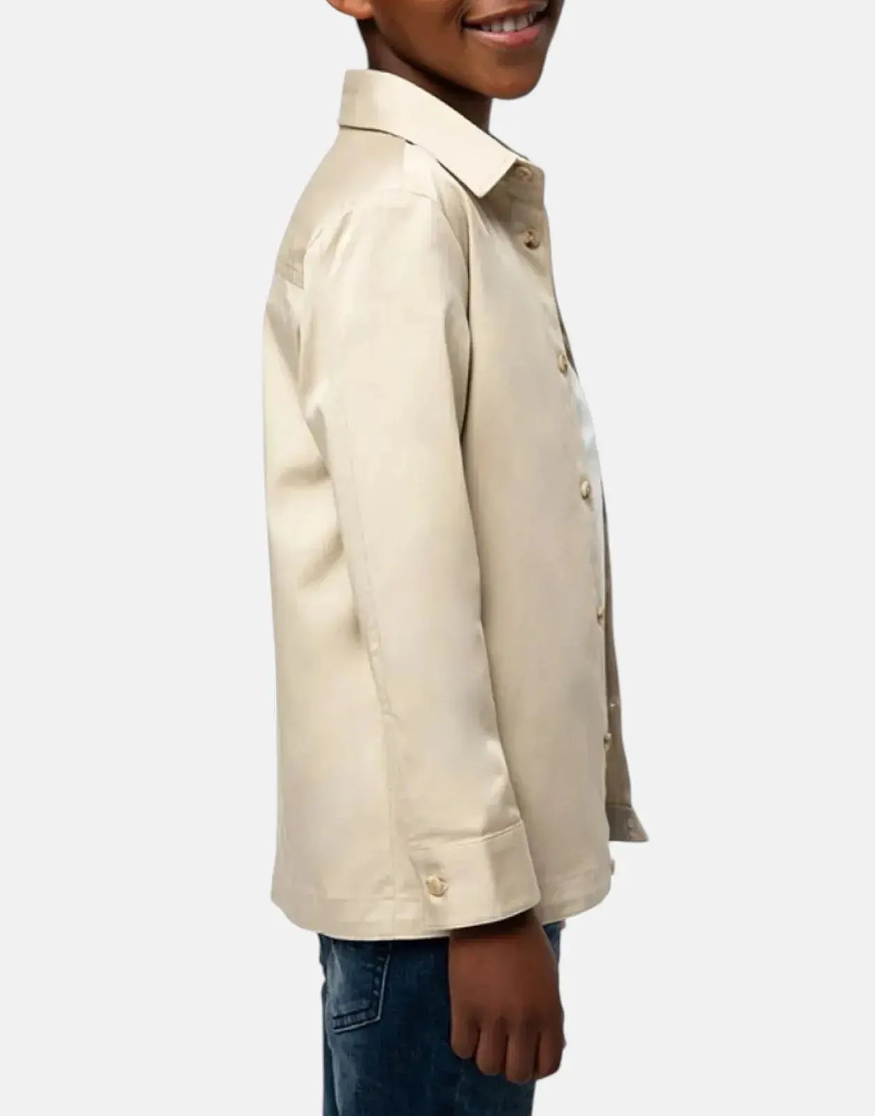 Polo Boys Dumisani Twill Sand Shacket - Subwear
