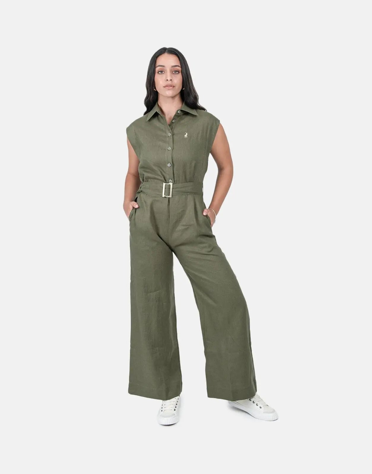 Polo Cally Olive Jumpsuit - Subwear