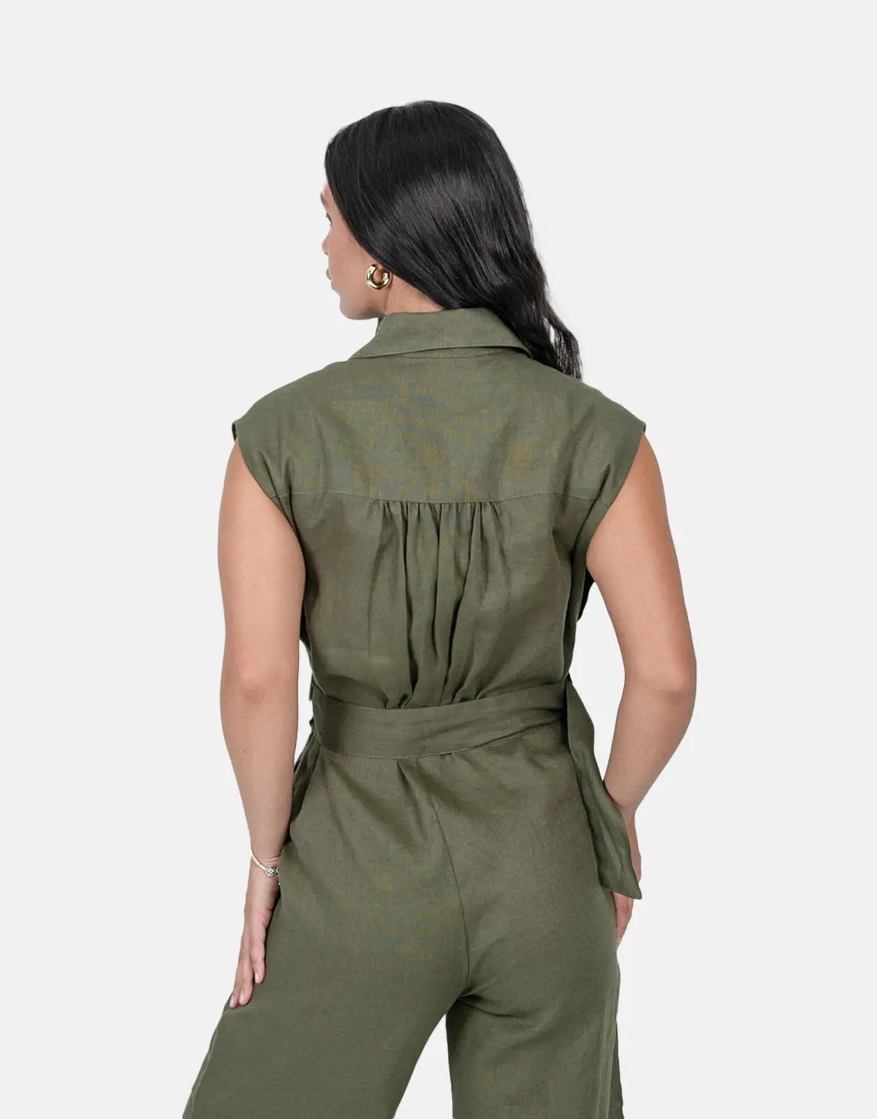 Polo Cally Olive Jumpsuit - Subwear