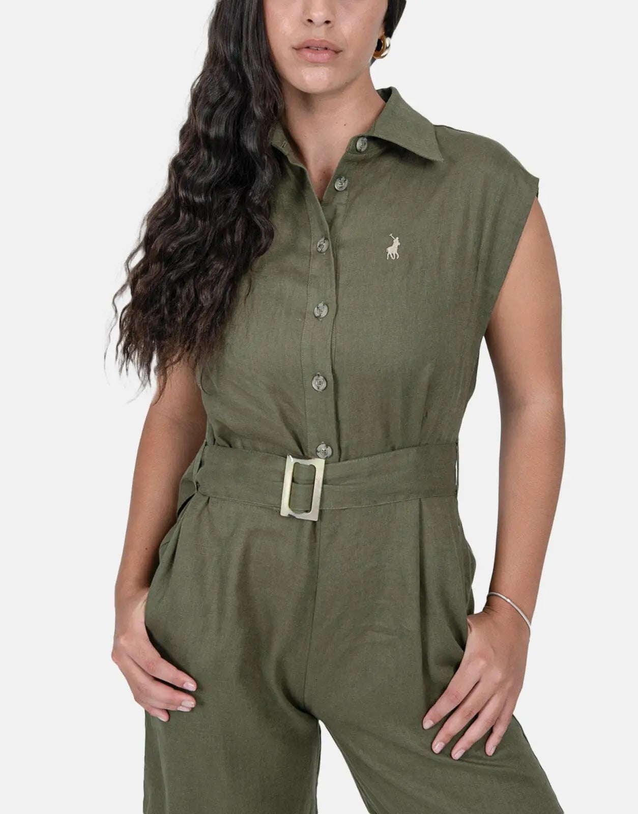 Polo Cally Olive Jumpsuit - Subwear