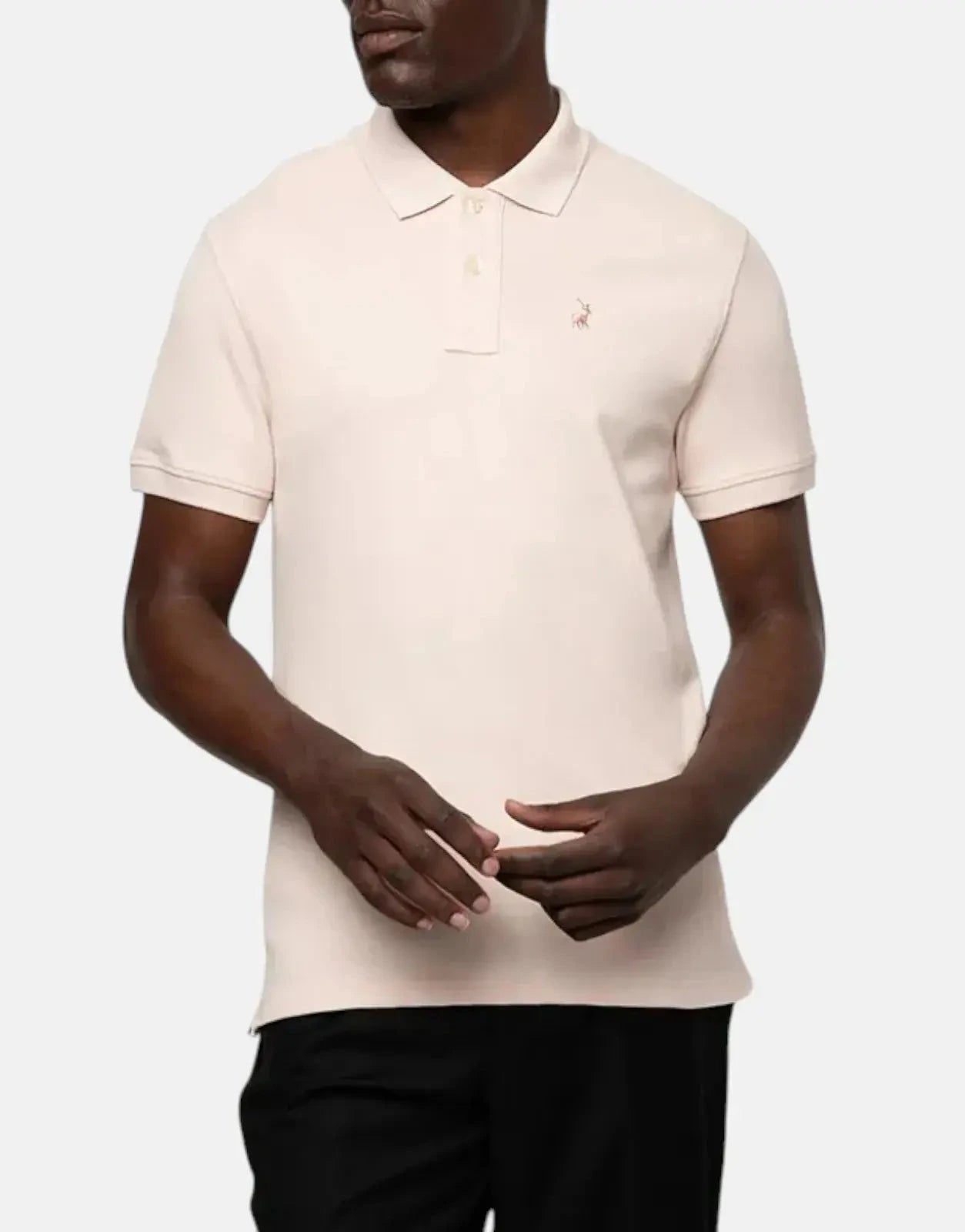 Polo Essential Pique Light Pink Golfer - Subwear