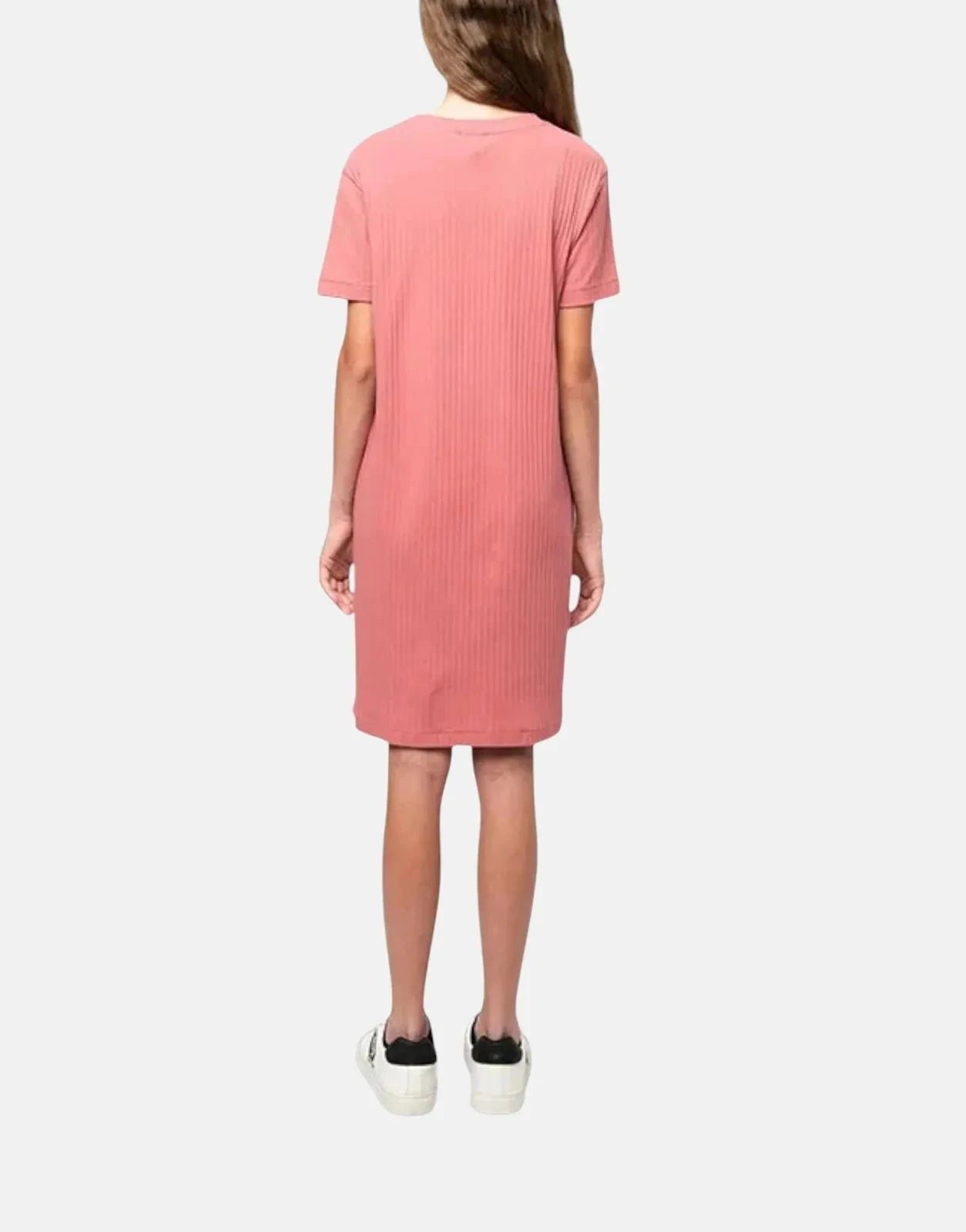 Polo Girls Gianna Rib Coral Dress - Subwear