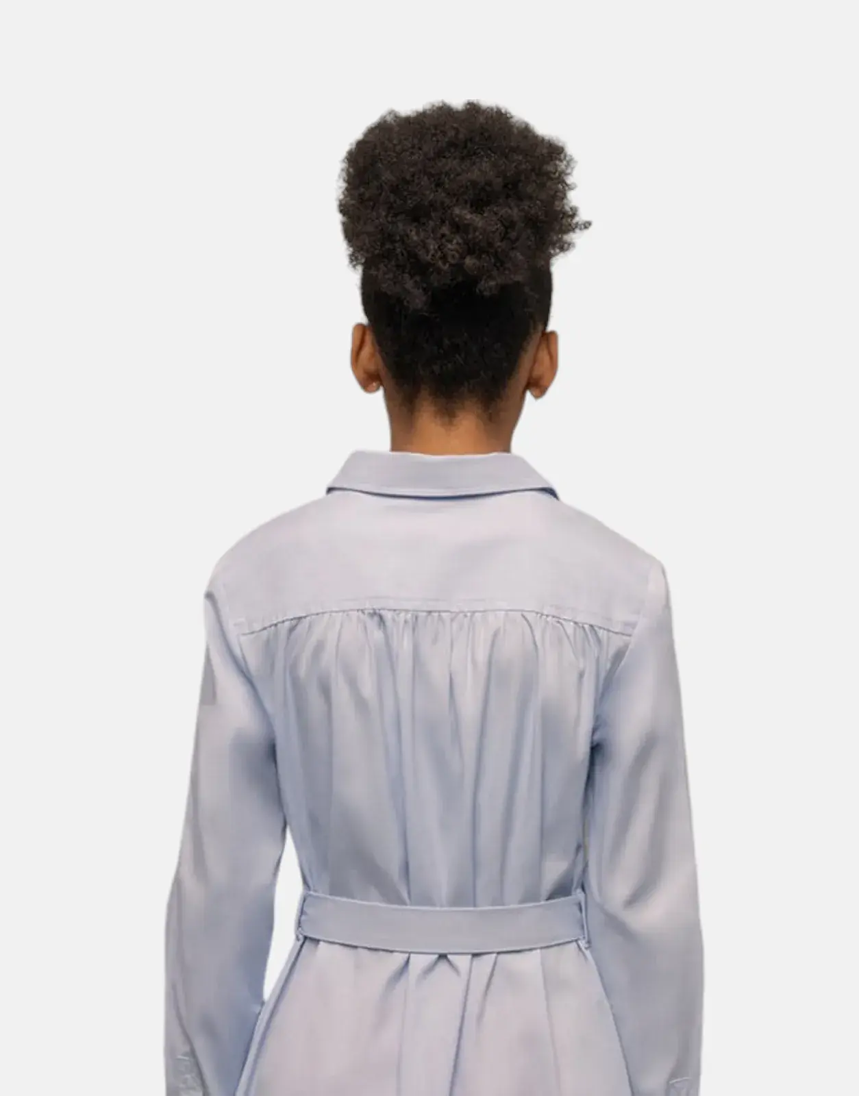 Polo Girls Harper Shirt Dress Ice Blue - Subwear