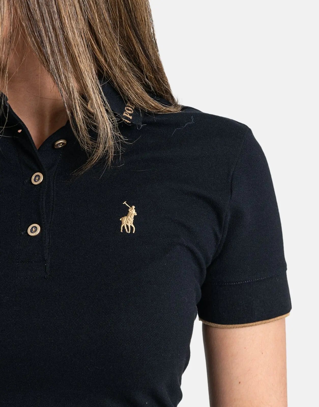 Polo Jenny Jacquard Black Golfer Dress - Subwear