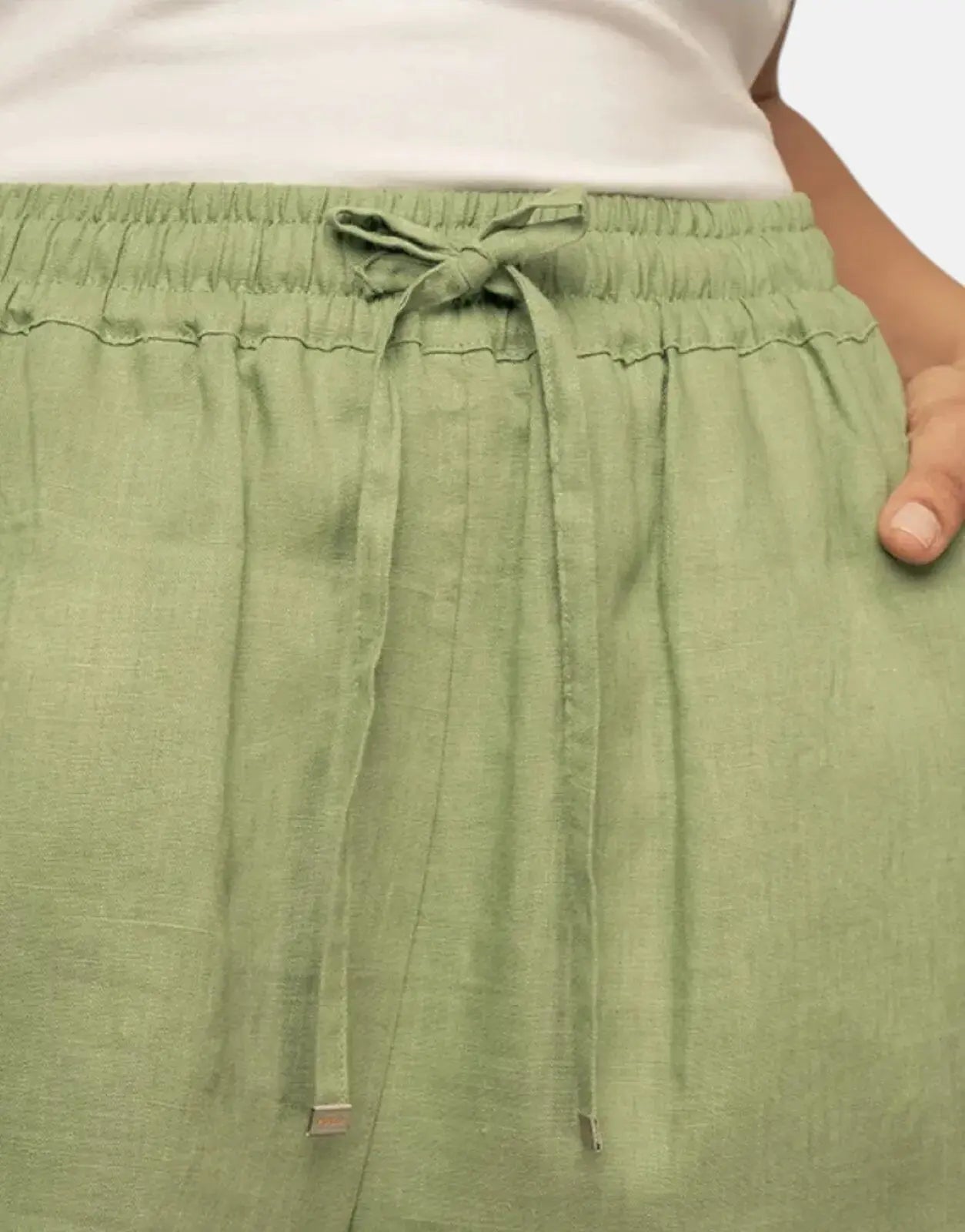 Polo Jenny Linen Mint Shorts - Subwear