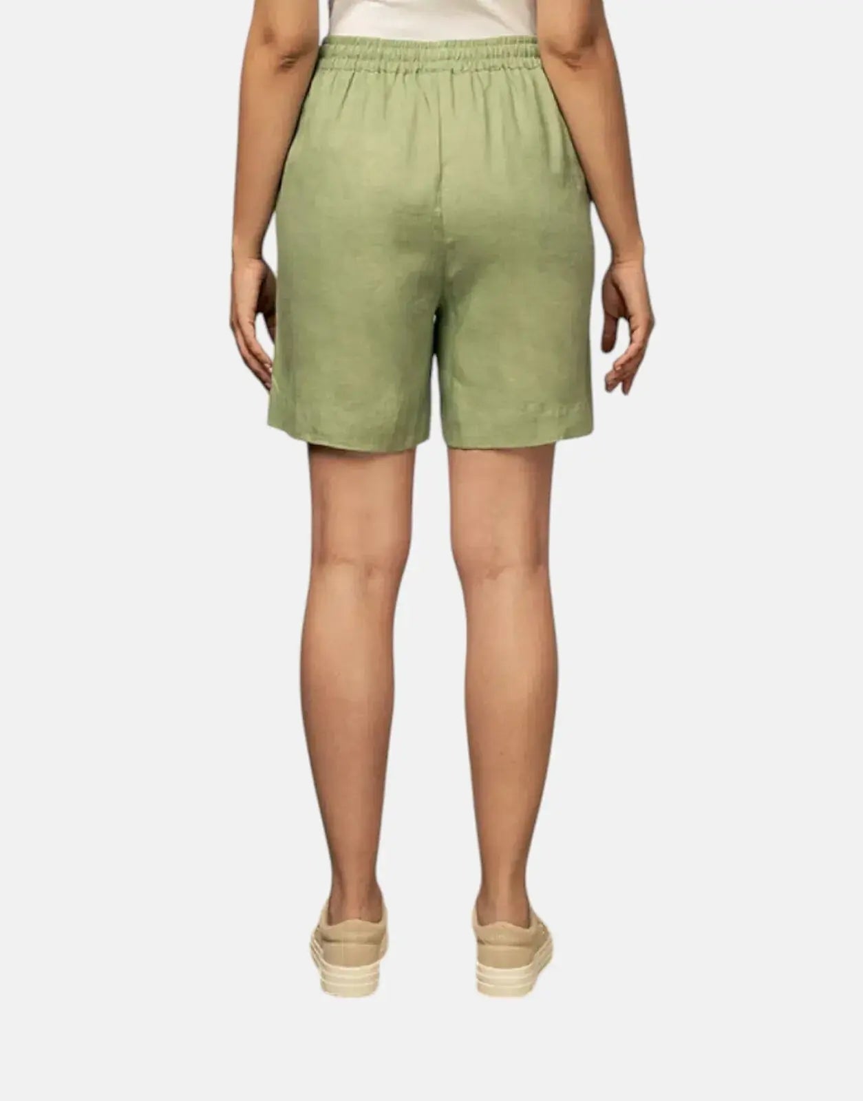 Polo Jenny Linen Mint Shorts - Subwear