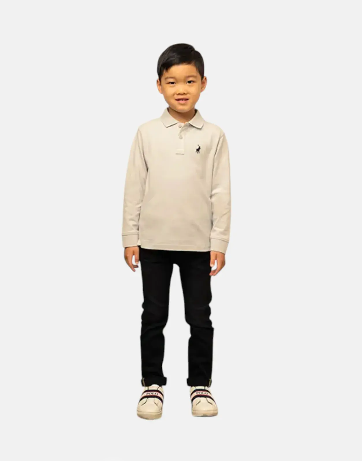 Polo Kids Robert LS Grey Polo Shirt - Subwear
