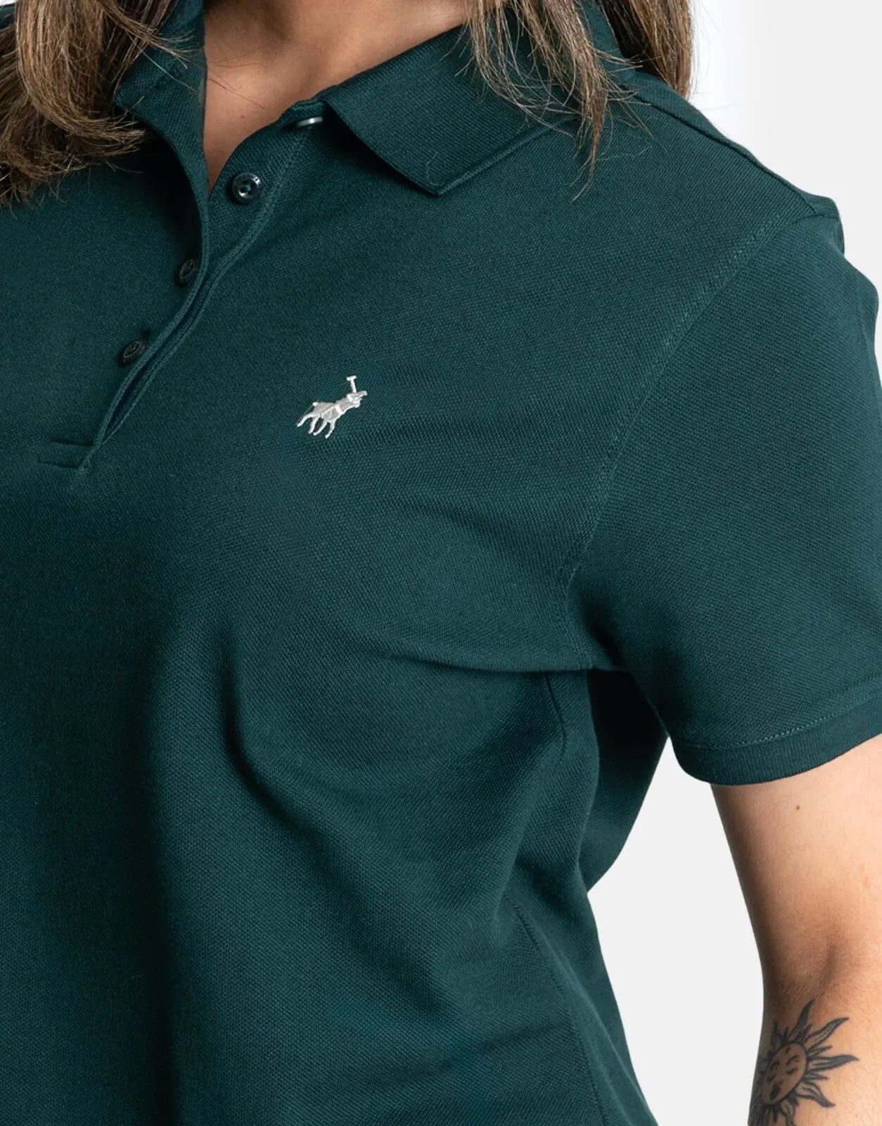 Polo Margot Bottle Green Golfer - Subwear