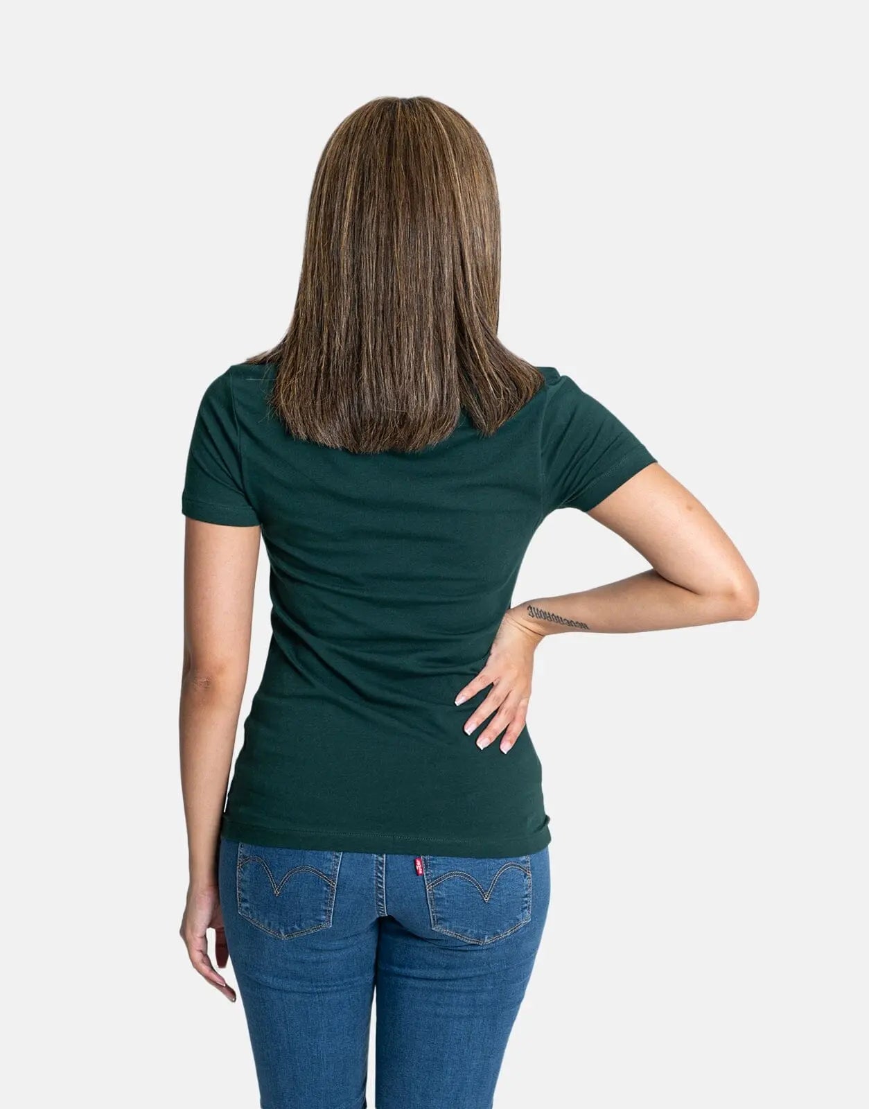 Polo Mbali Sequin Bottle Green T-Shirt - Subwear