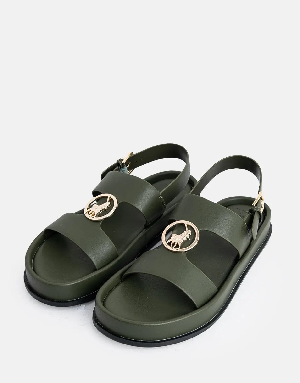 Polo Moulded Unit Trim Sandal Green - Subwear