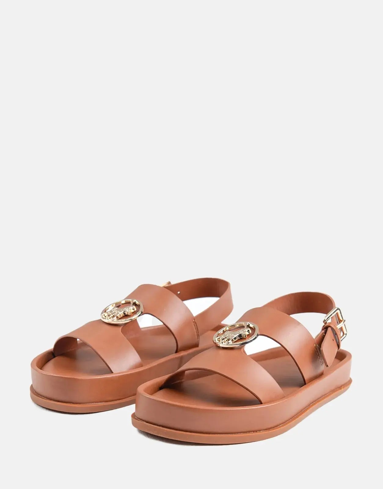 Polo Moulded Unit Trim Sandal Tan - Subwear