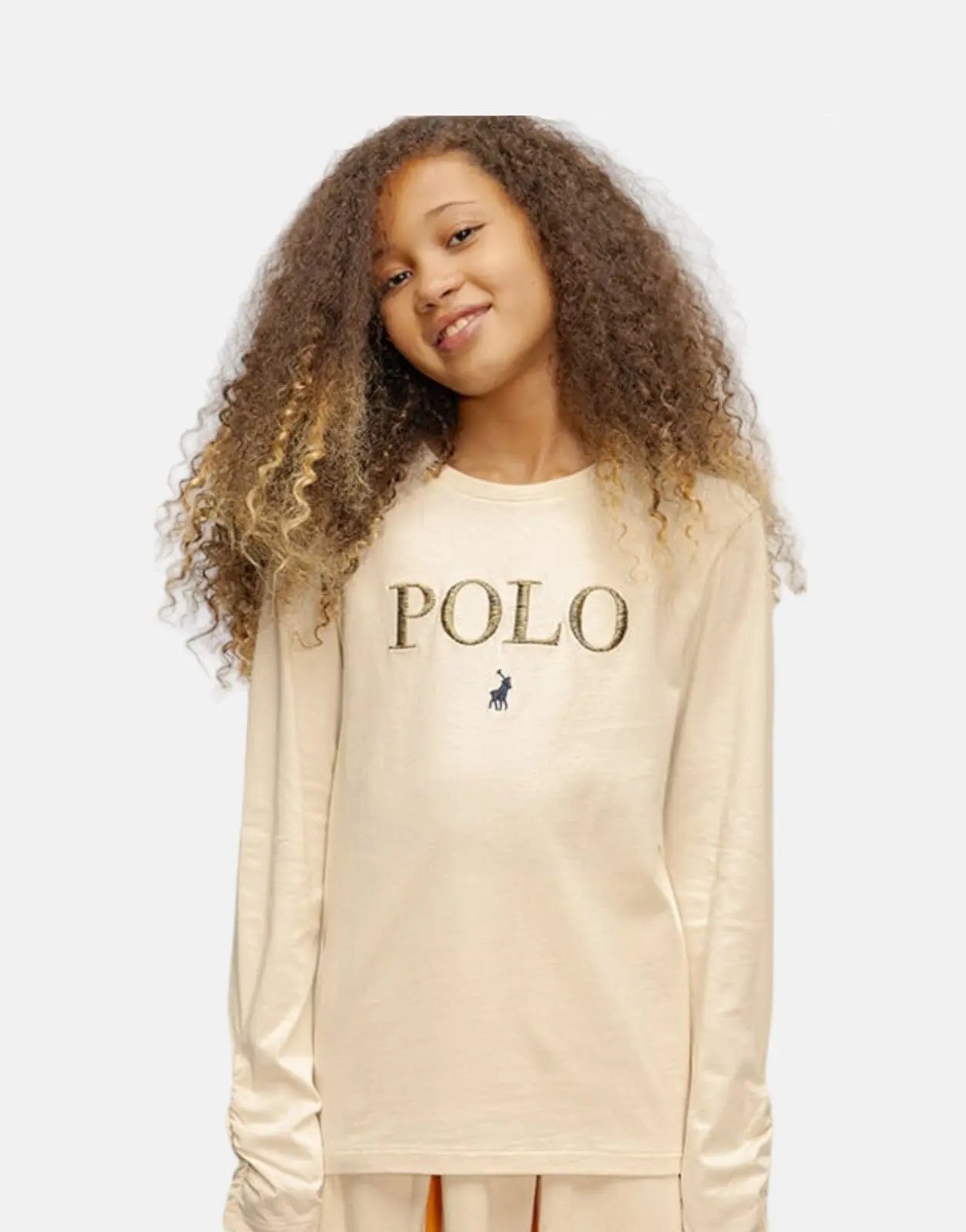 Polo Olivia LS Stone T-Shirt - Subwear