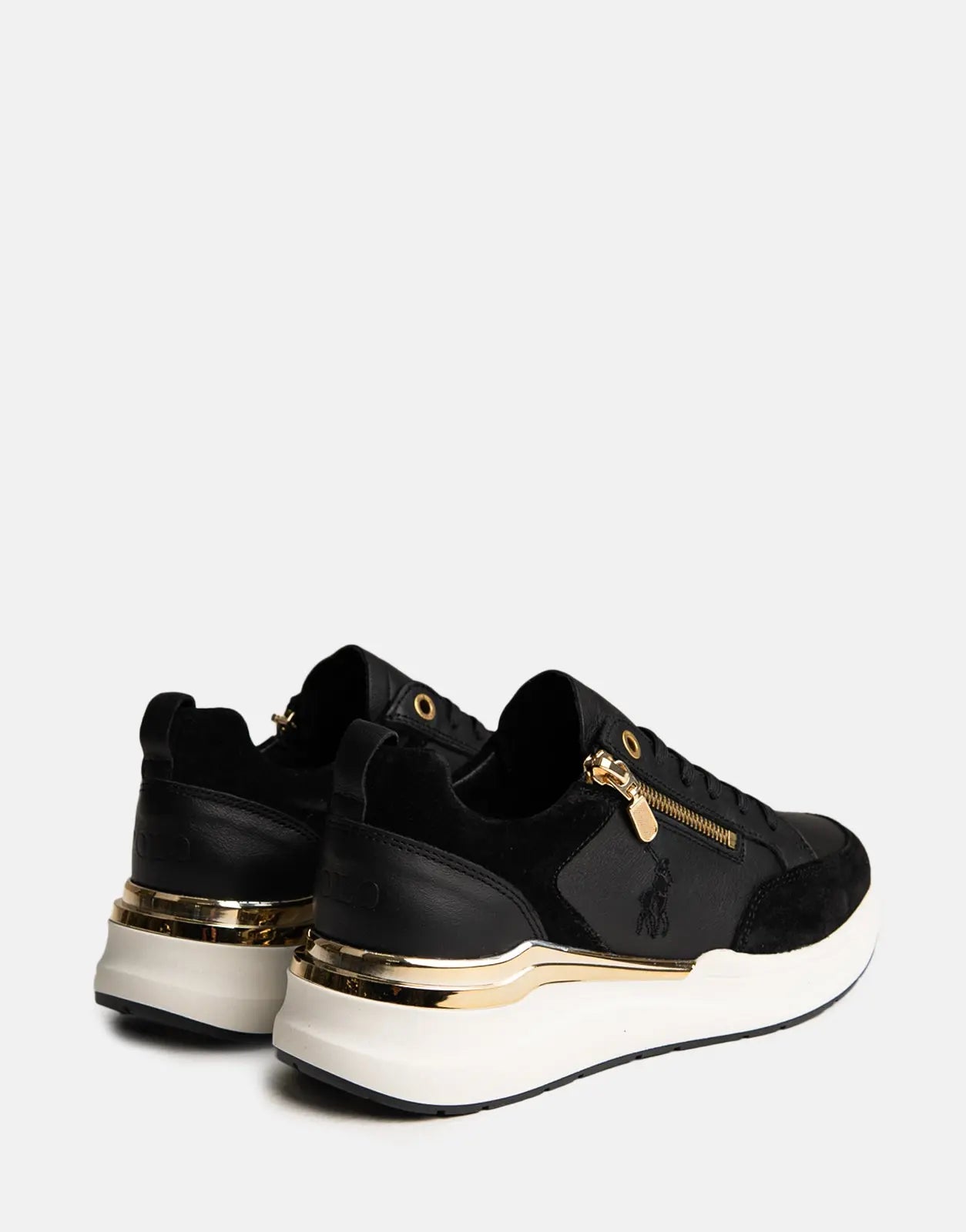 Polo Zip Black Sneakers - Subwear