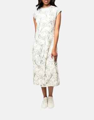 Polo Zyanda Off White Floral Dress - Subwear