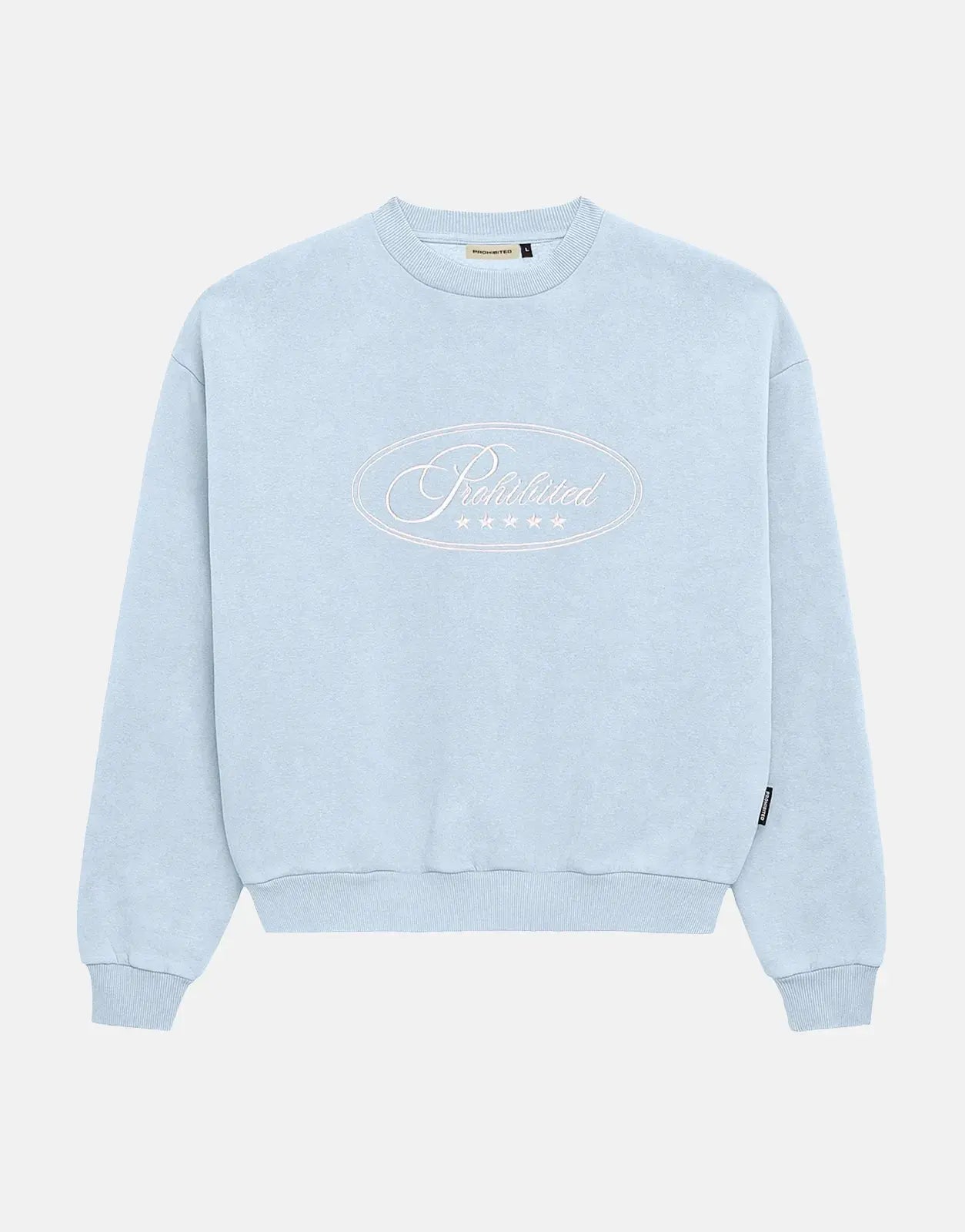 Prohibited Five Star Blue Crew Neck - Subwear