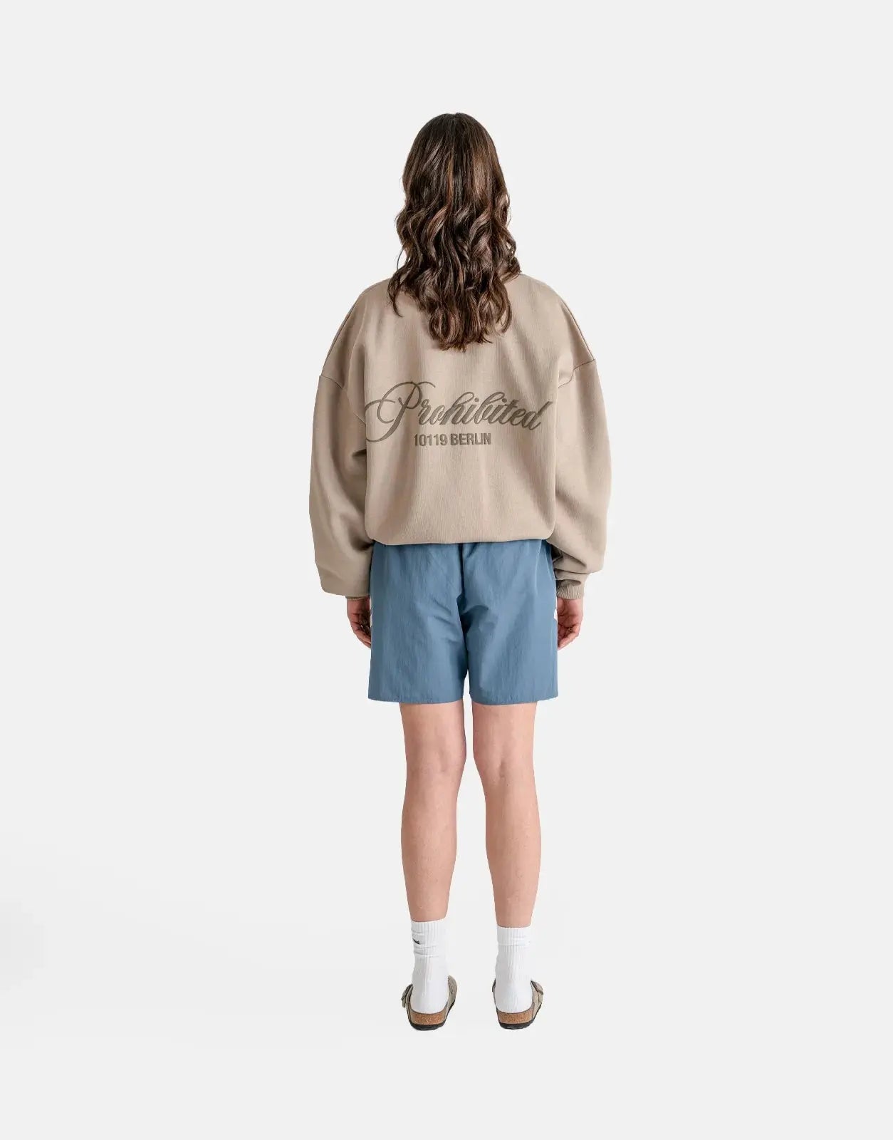 Prohibited Hometown Dust Grey Crew Neck - Subwear